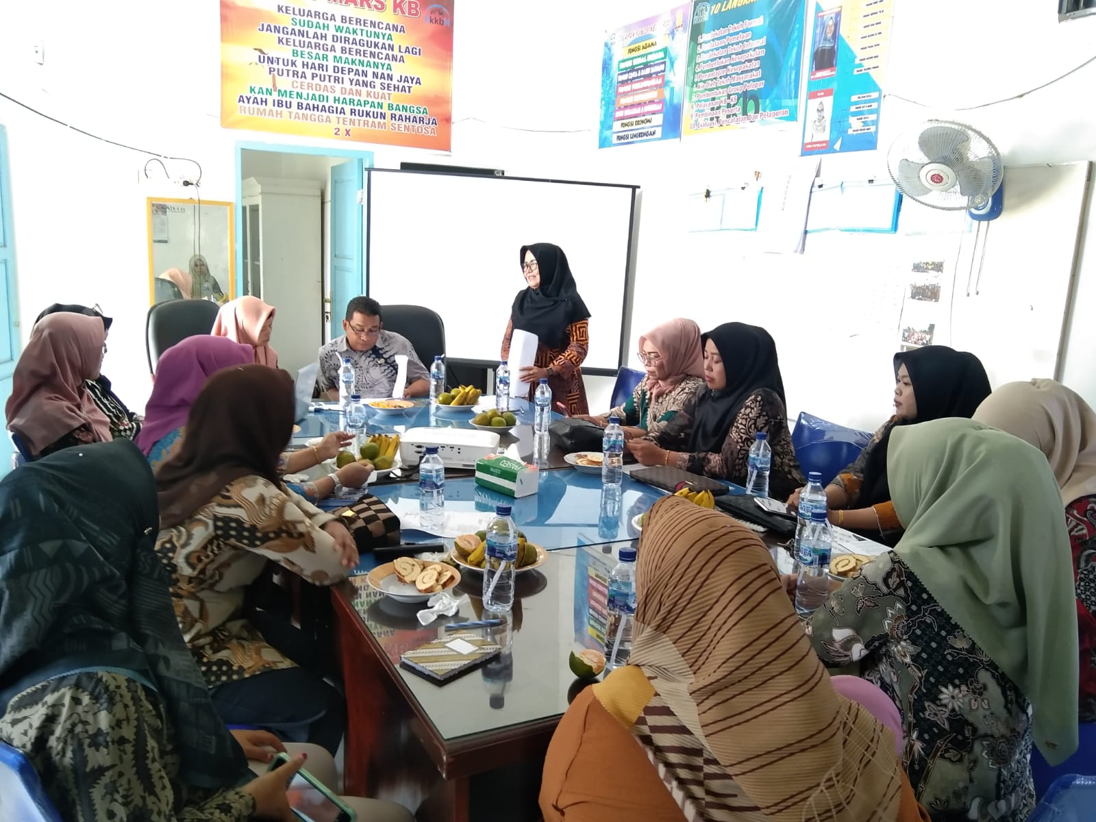 Camat Basa Ampek Balai Tapan Menghadiri kegiatan Mini Loka Karya Tingkat Kecamatan Basa Ampek Balai 