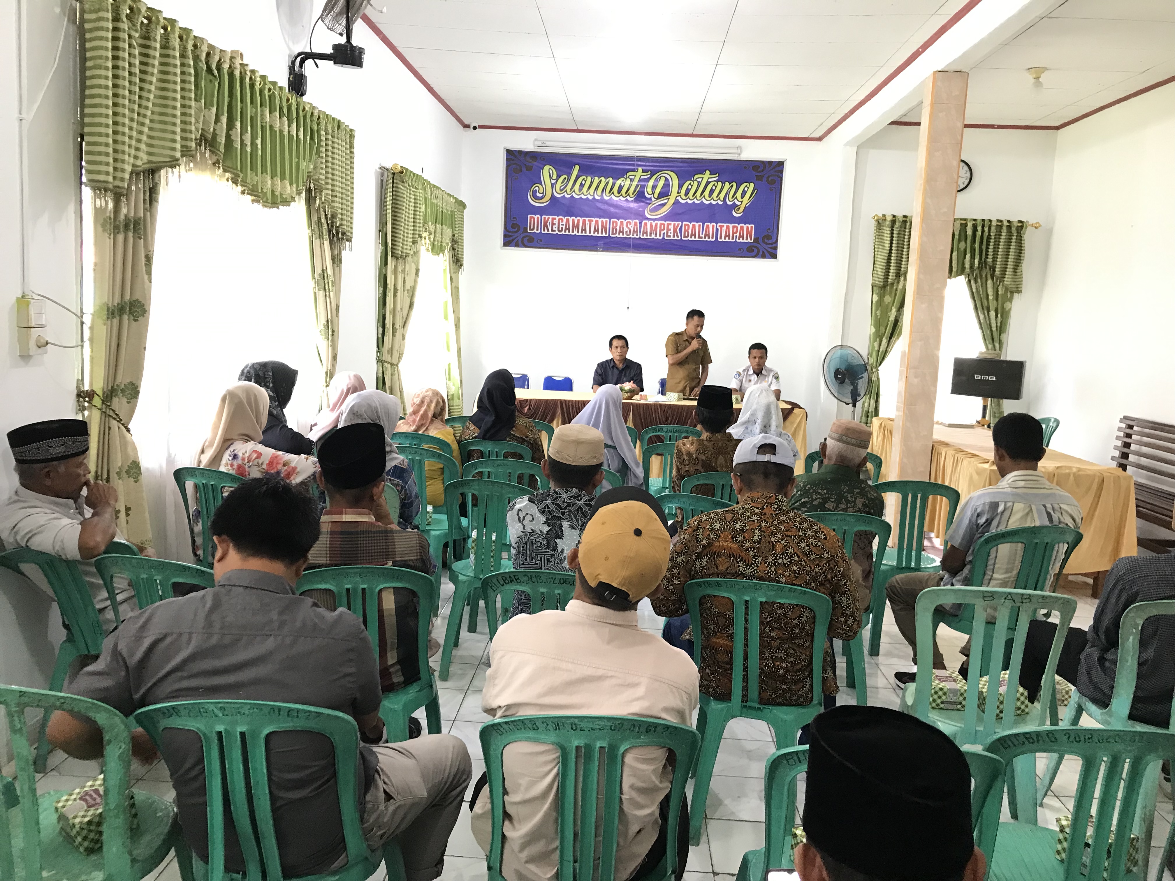 Rapat Pembentukan Forum Bamus se Kecamatan Basa Ampek Balai Tapan