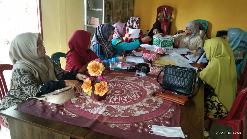TP PKK Kecamatan Basa Ampek Balai Tapan kembali melakukan Pembinaan di Nagari Bukit Buai Tapan