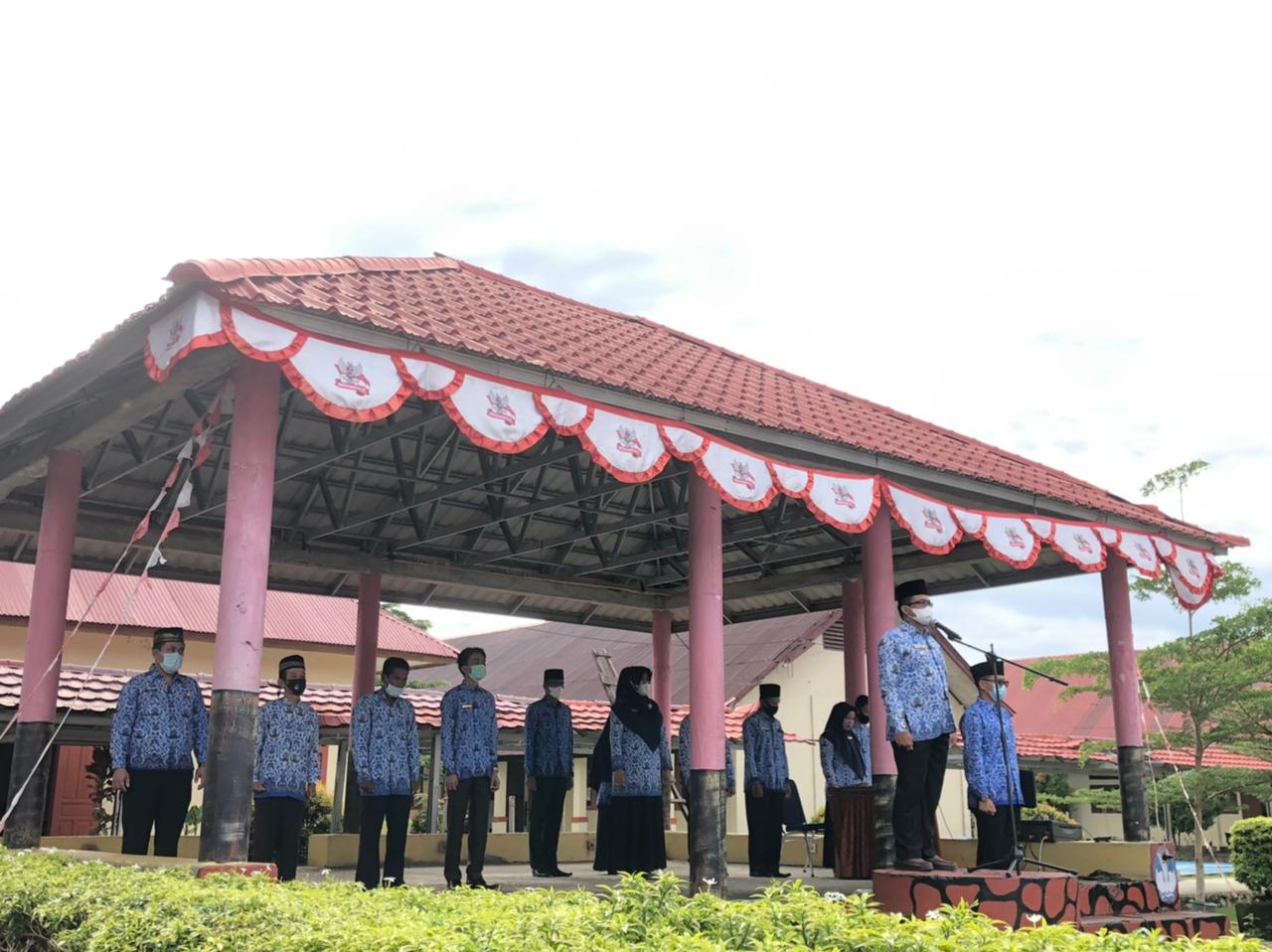 Upacara memperingati hari Kesaktian Pancasila