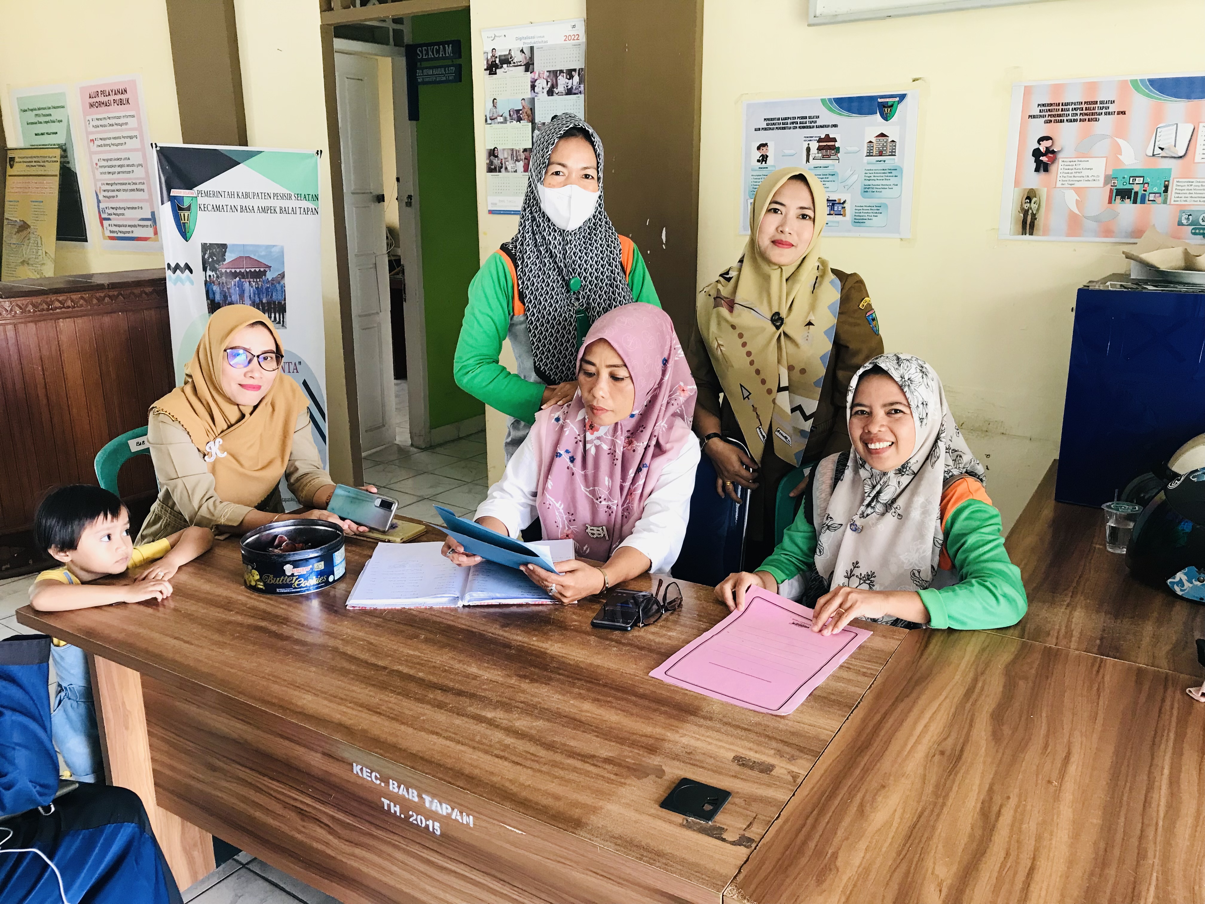 Kecamatan Basa Ampek Balai Tapan Kembali Dikunjungi Oleh UKL Capil 