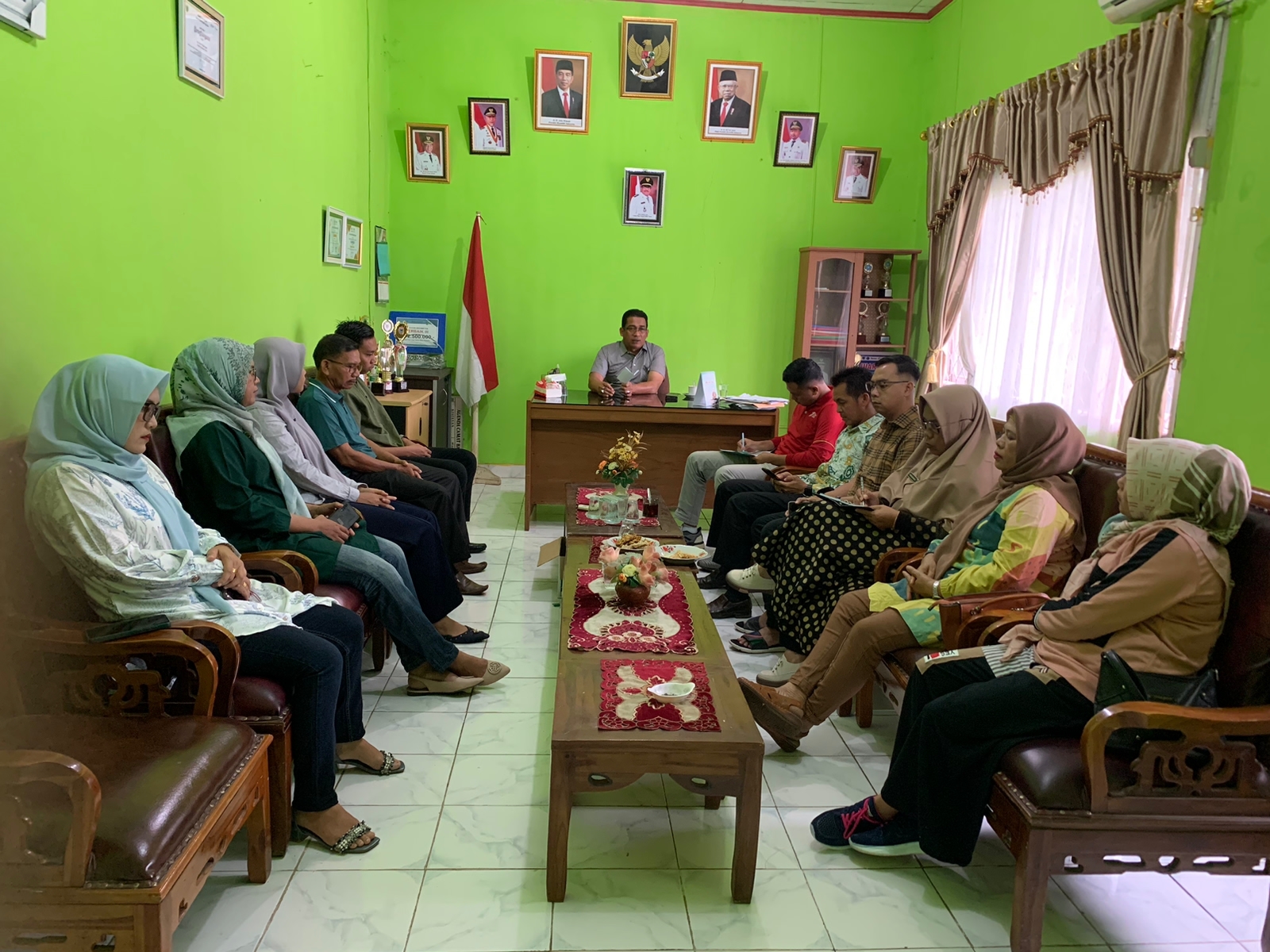 Rapat Staff perdana di awal tahun 2023