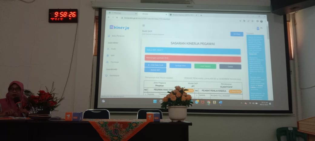 Pertemuan Sosialisasi E-Kinerja