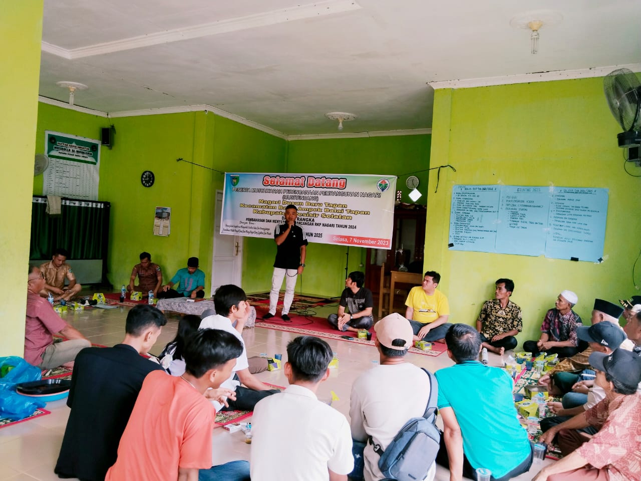 Musrenbang RKP 2024 dan DU RKP 2025 Nagari Dusun Baru Tapan