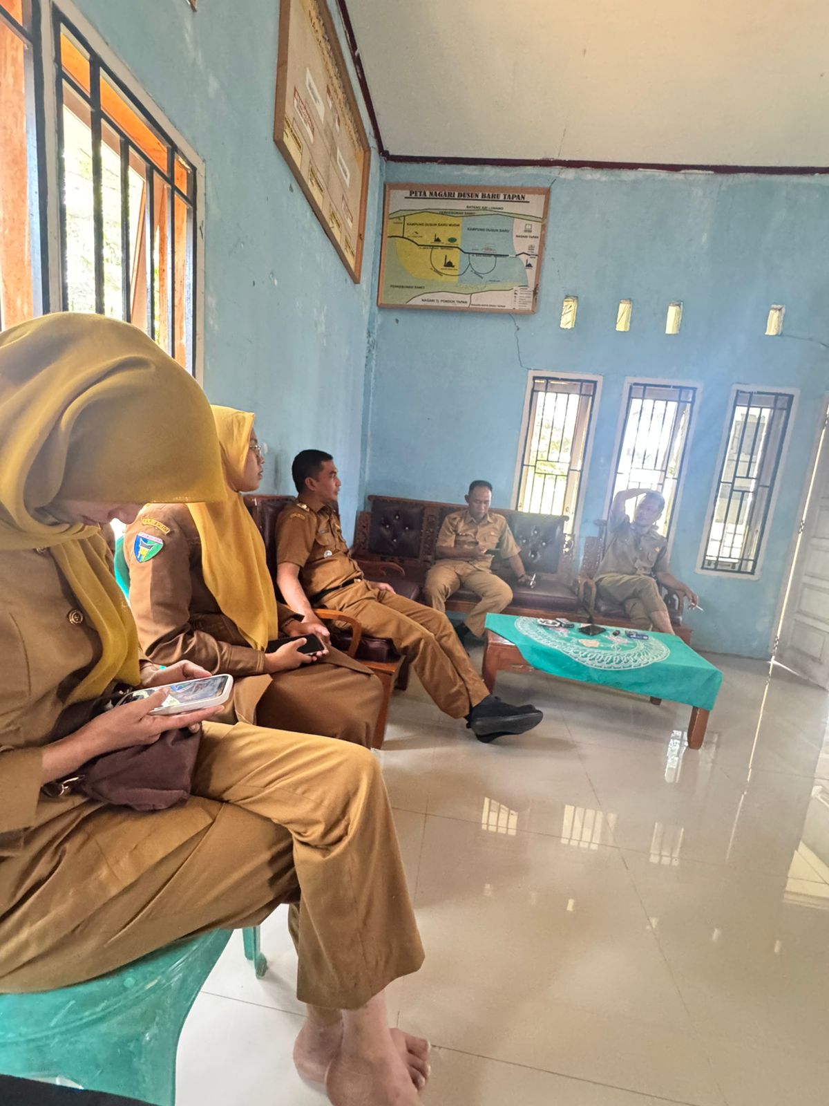 kunjungan Camat Basa Ampek Balai Tapan ke Nagari Dusun Baru Tapan