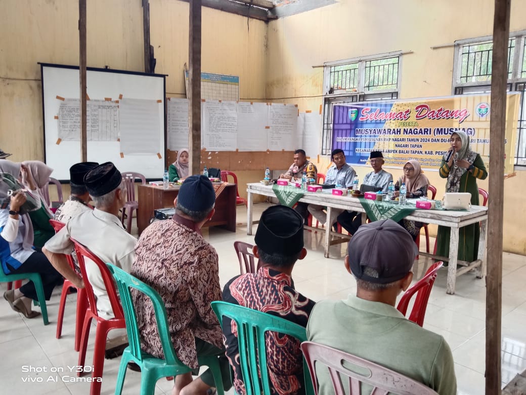 Musnag RKP dan DU RKP Nagari Tapan