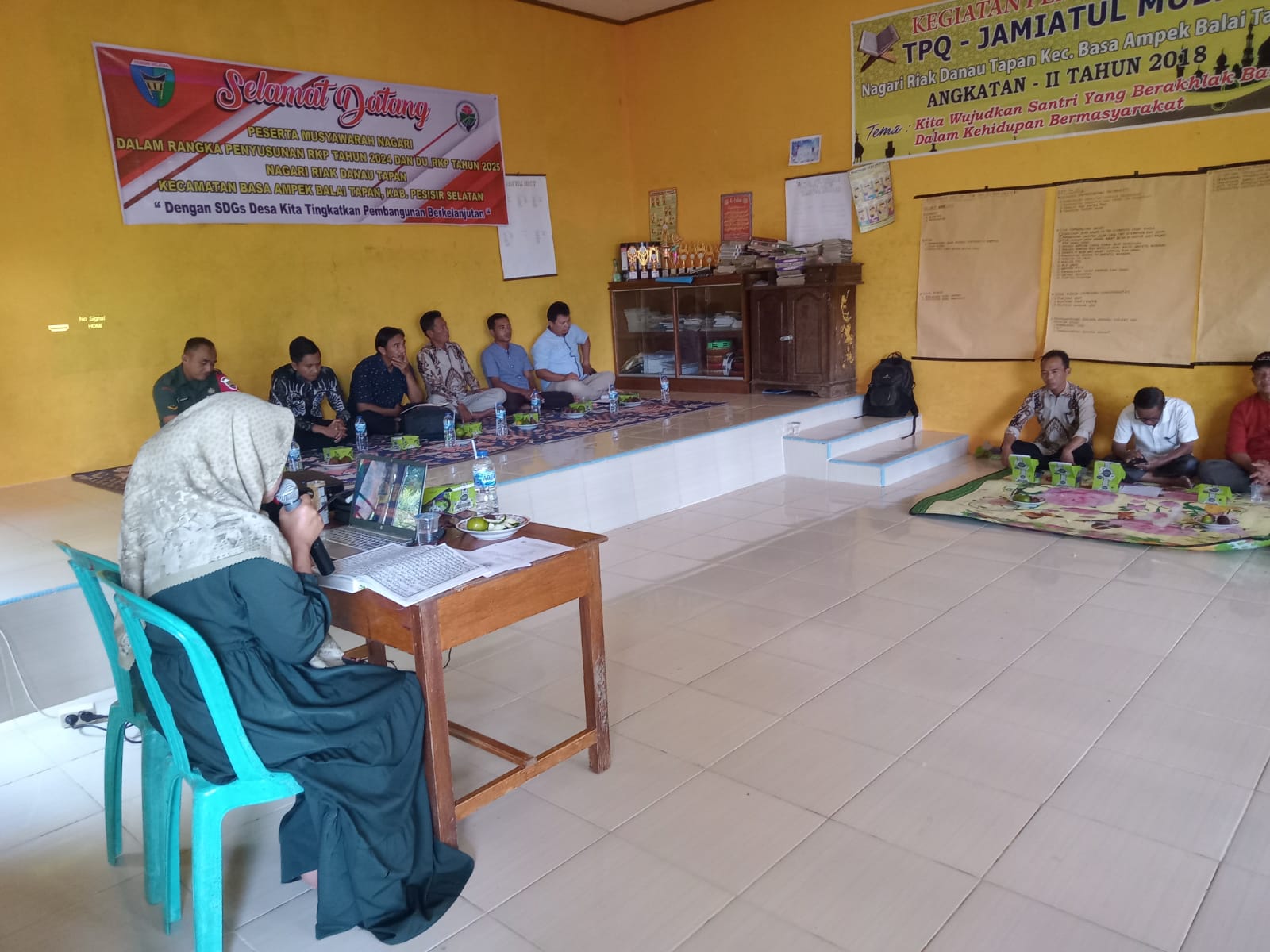 Musnag RKP dan DU RKP Nagari Riak Danau Tapan