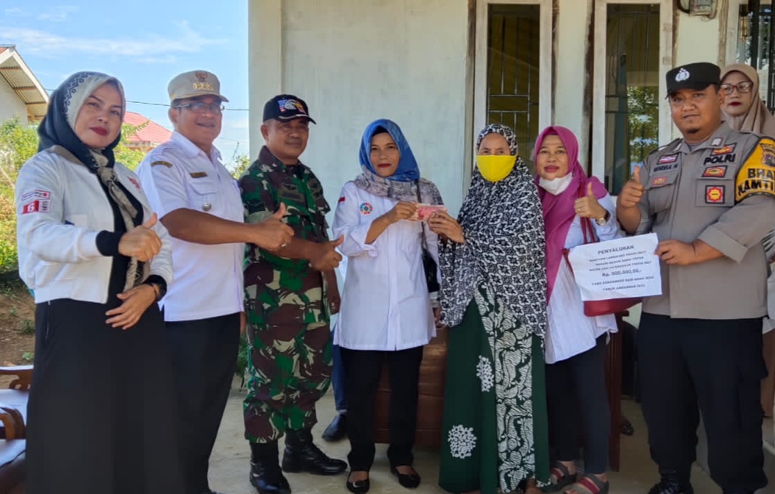 Penyaluran BLT DD Bulan Juli-Agustus 2022 Nagari Dusun Baru Tapan