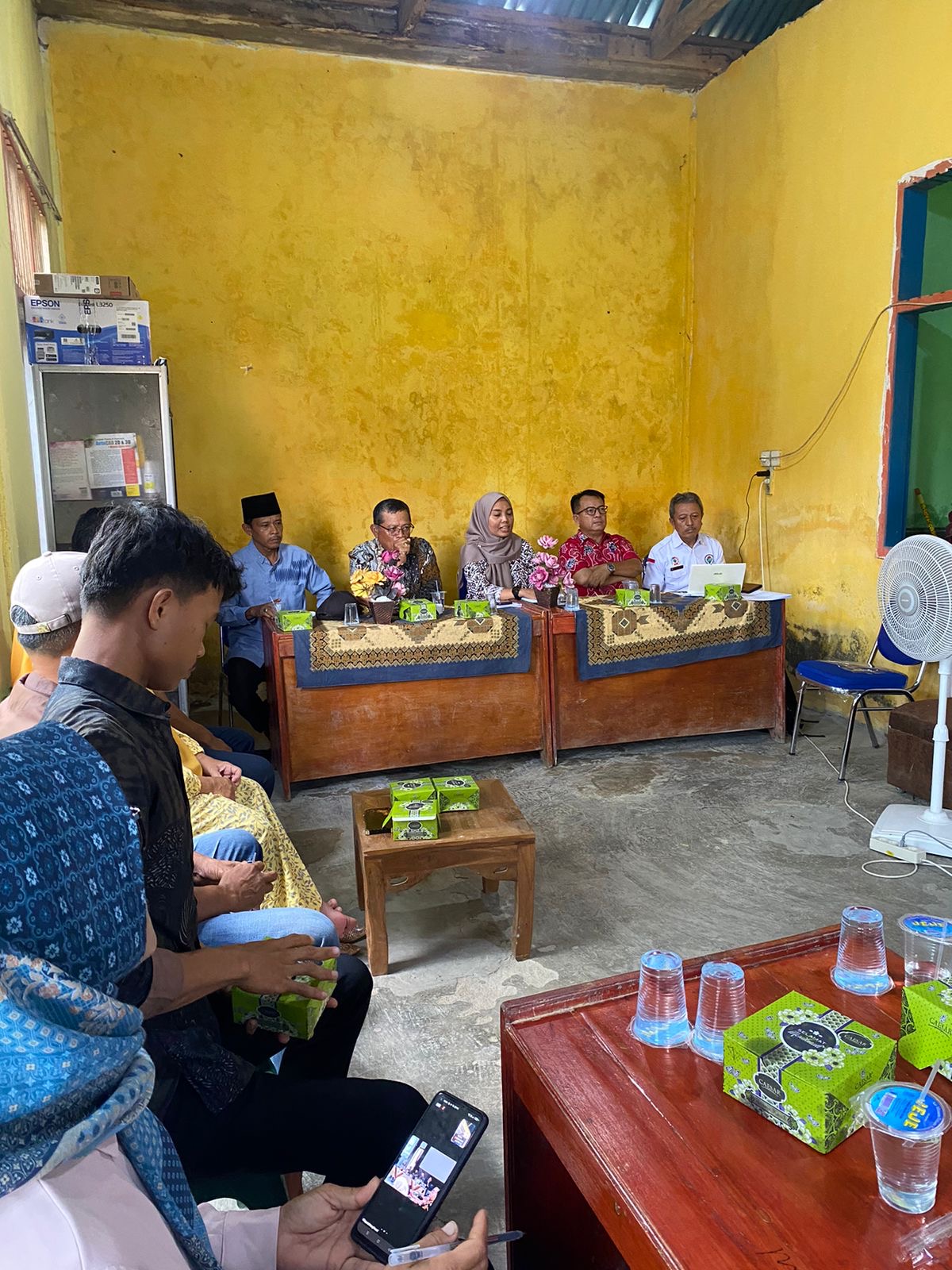 PLT Kasi Pem menghadiri seleksi kepengurusan BUMNag Bukit Buai Tapan