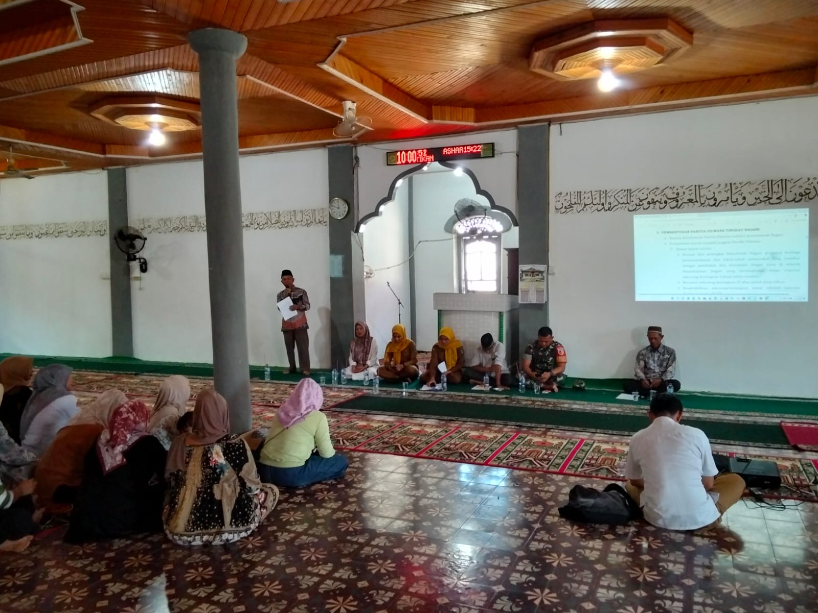 Pemilihan Panitia PILWANA Nagari Batang Arah Tapan