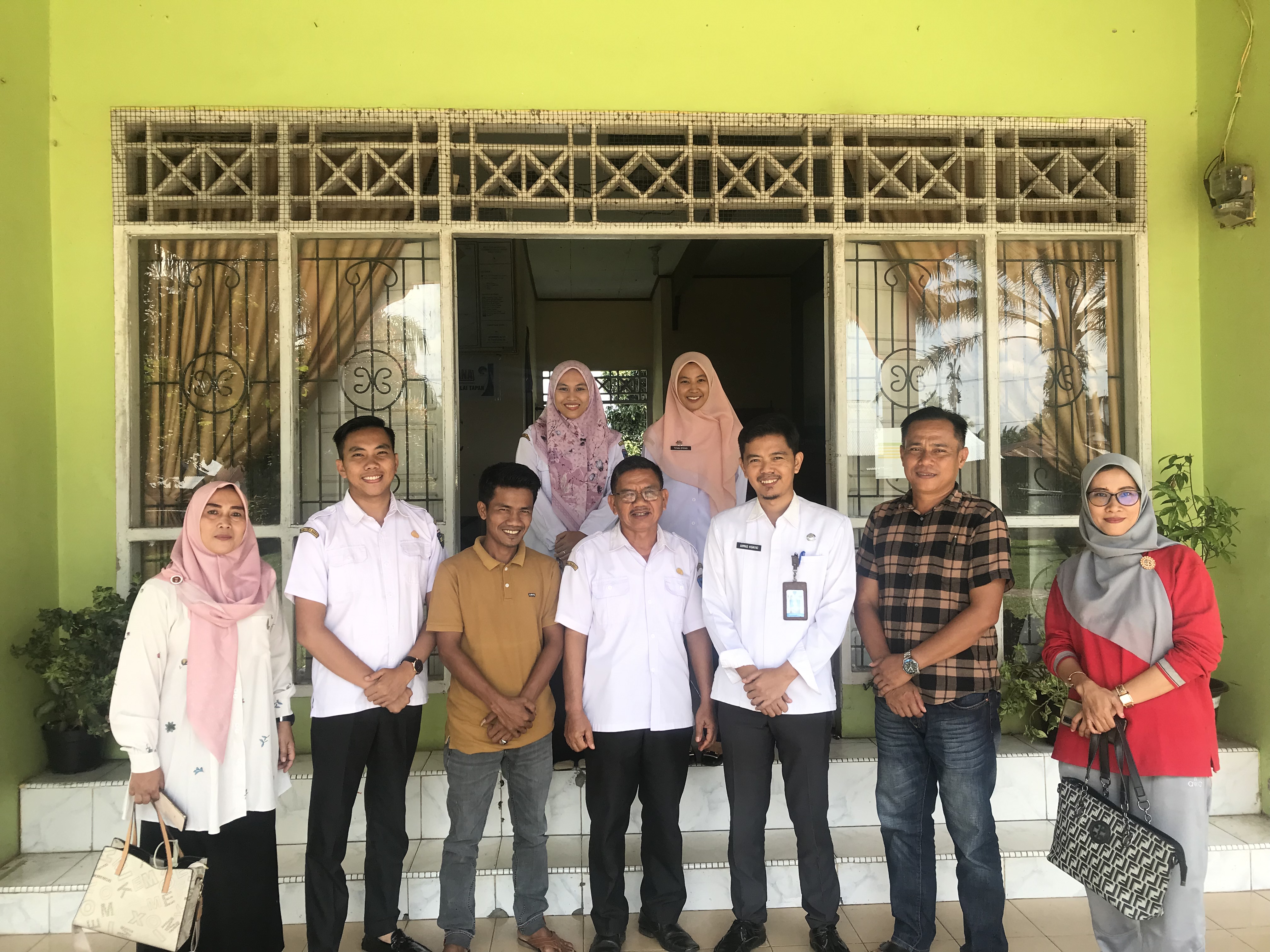 Kunjungan dari Bappedalitbang Terkait Inovasi di Kecamatan Basa Ampek Balai Tapan