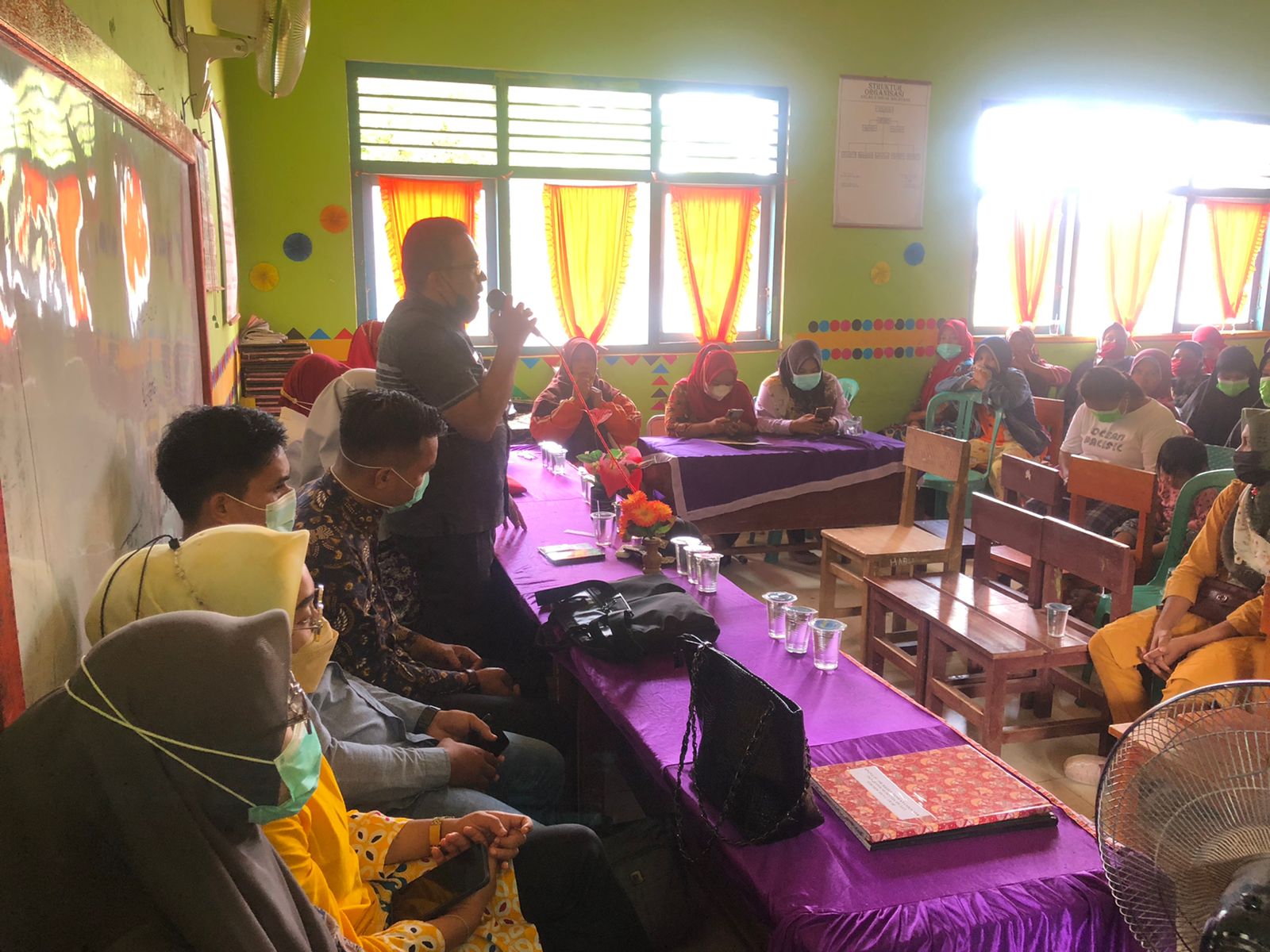 Sosialisasi Vaksinasi di UPT SD N 05 Alang Rambah dan 06 Malepang