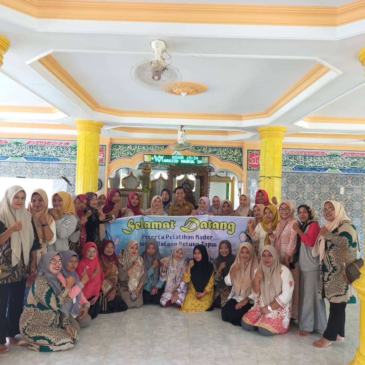 Camat Menghadiri Acara Pembukaan Pelatihan Kader Posyandu Nagari Batang Betung Tapan