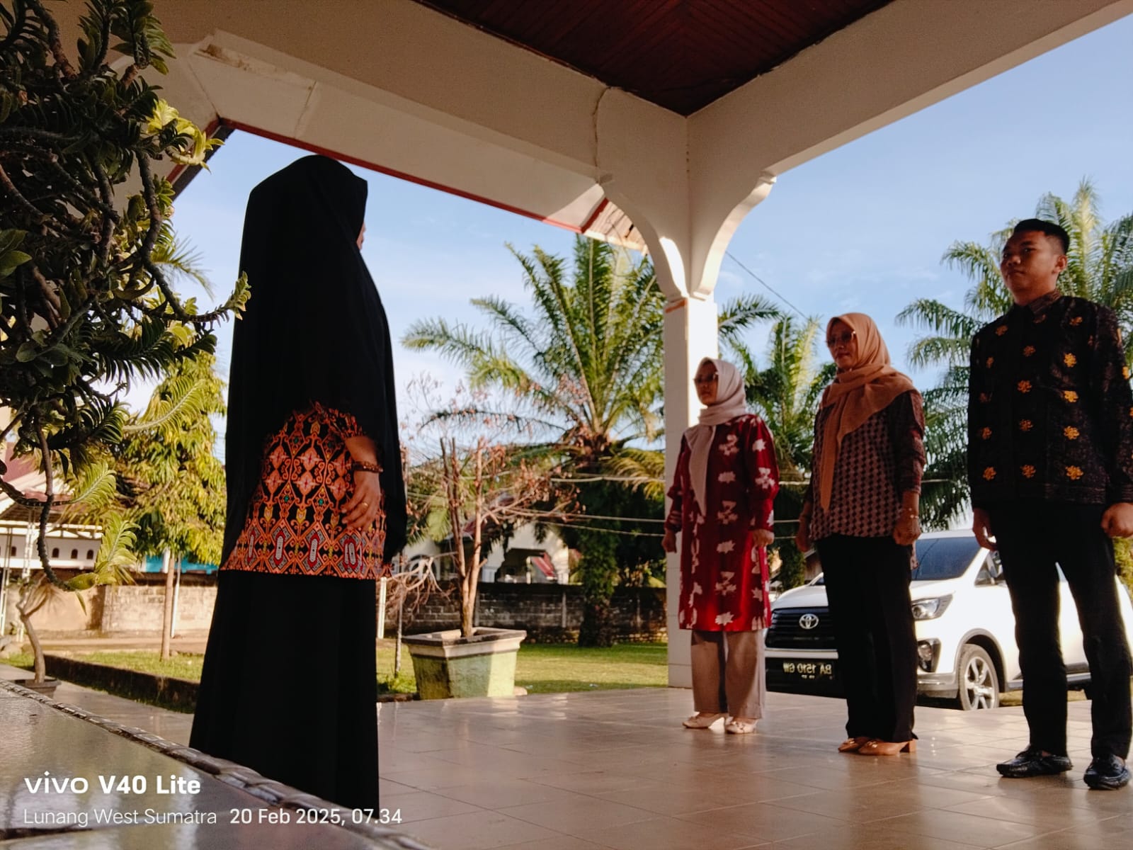 Apel Pagi Pegawai Kantor Camat Basa Ampek Balai Tapan 20 Februari 2025