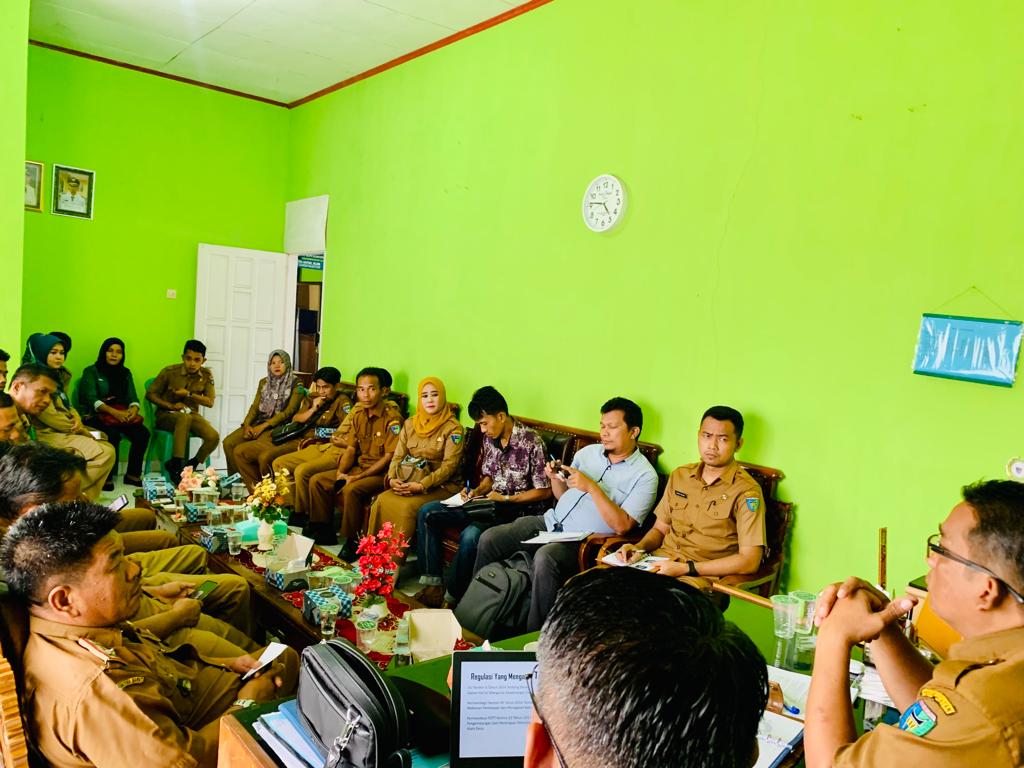 Rapat Koordinasi Terkait Penyelenggaraan Pemerintahan Tingkat Nagari dan Kecamatan