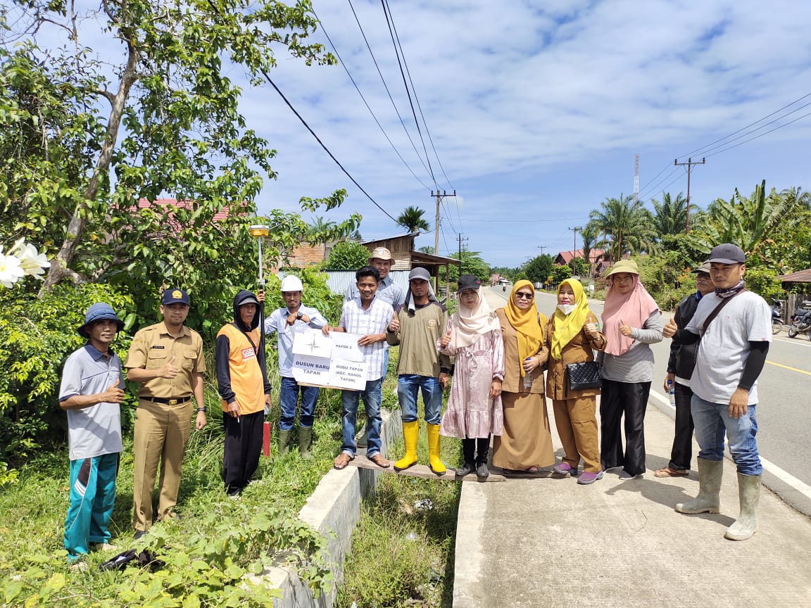 Peninjauan Batas Nagati Tapan dan Dusun Baru Tapan