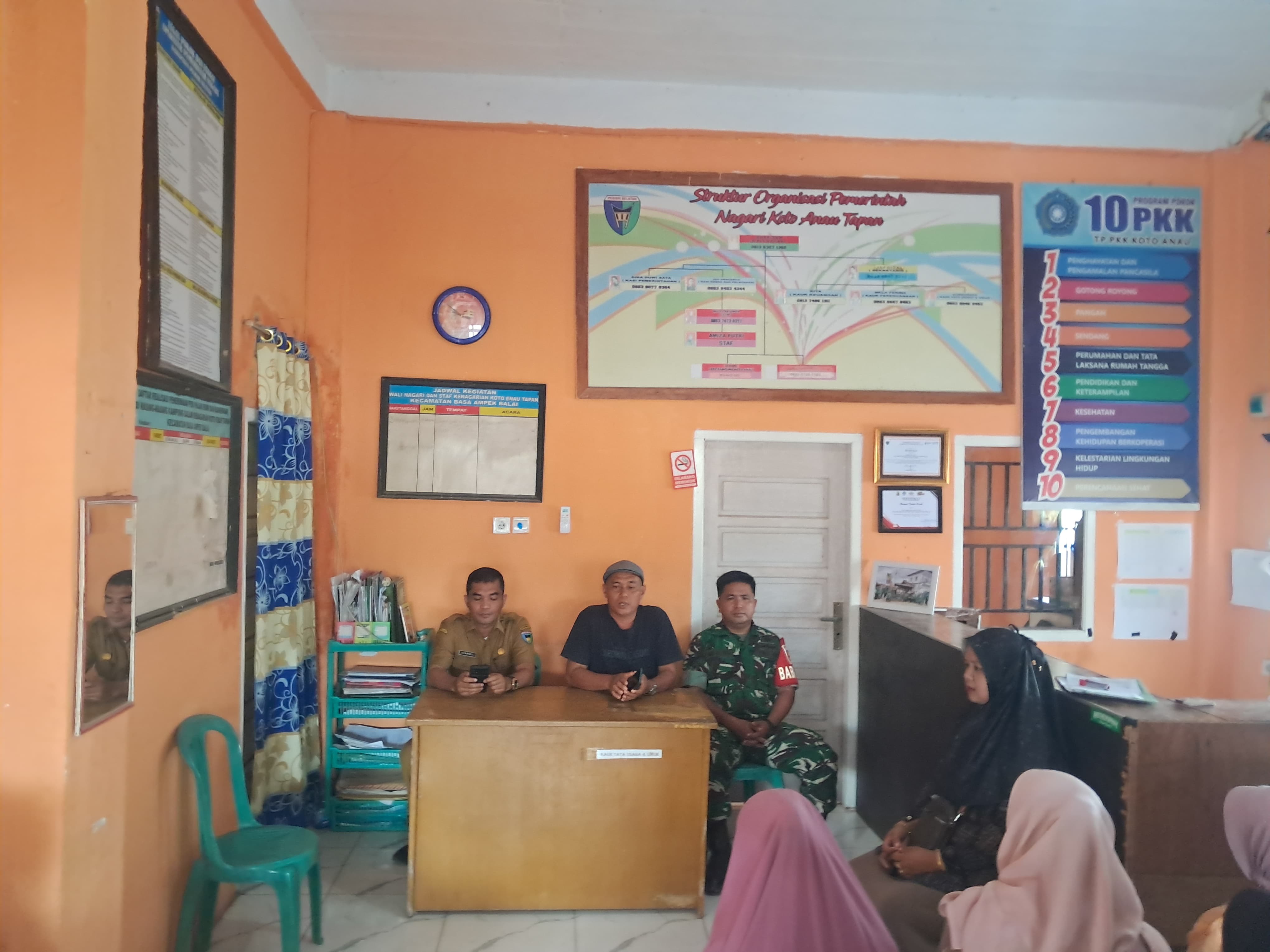 Penyaluran BLT DD Nagari Koto Anau Tapan