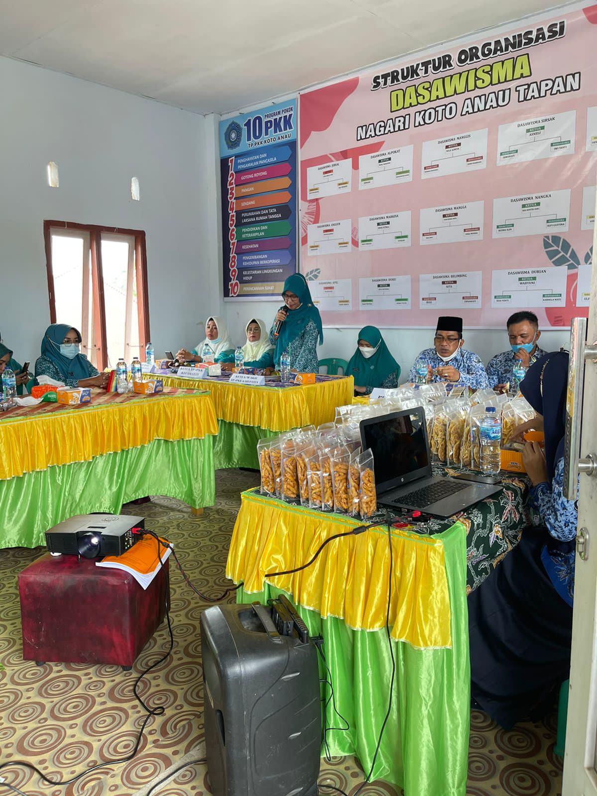 Penilaian Lomba Gerakan PKK tingkat Kabupaten Pesisir Selatan Tahun 2021