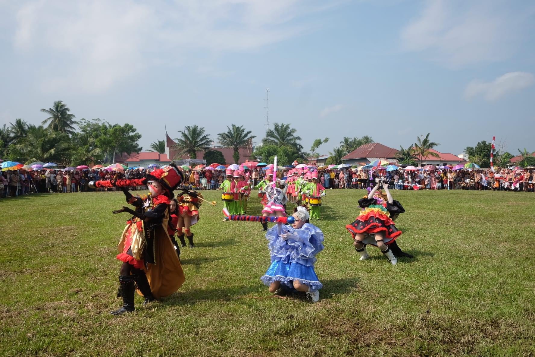 Lomba Drumband Tingkat SD dan MI se Kecamatan Basa Ampek Balai Tapan