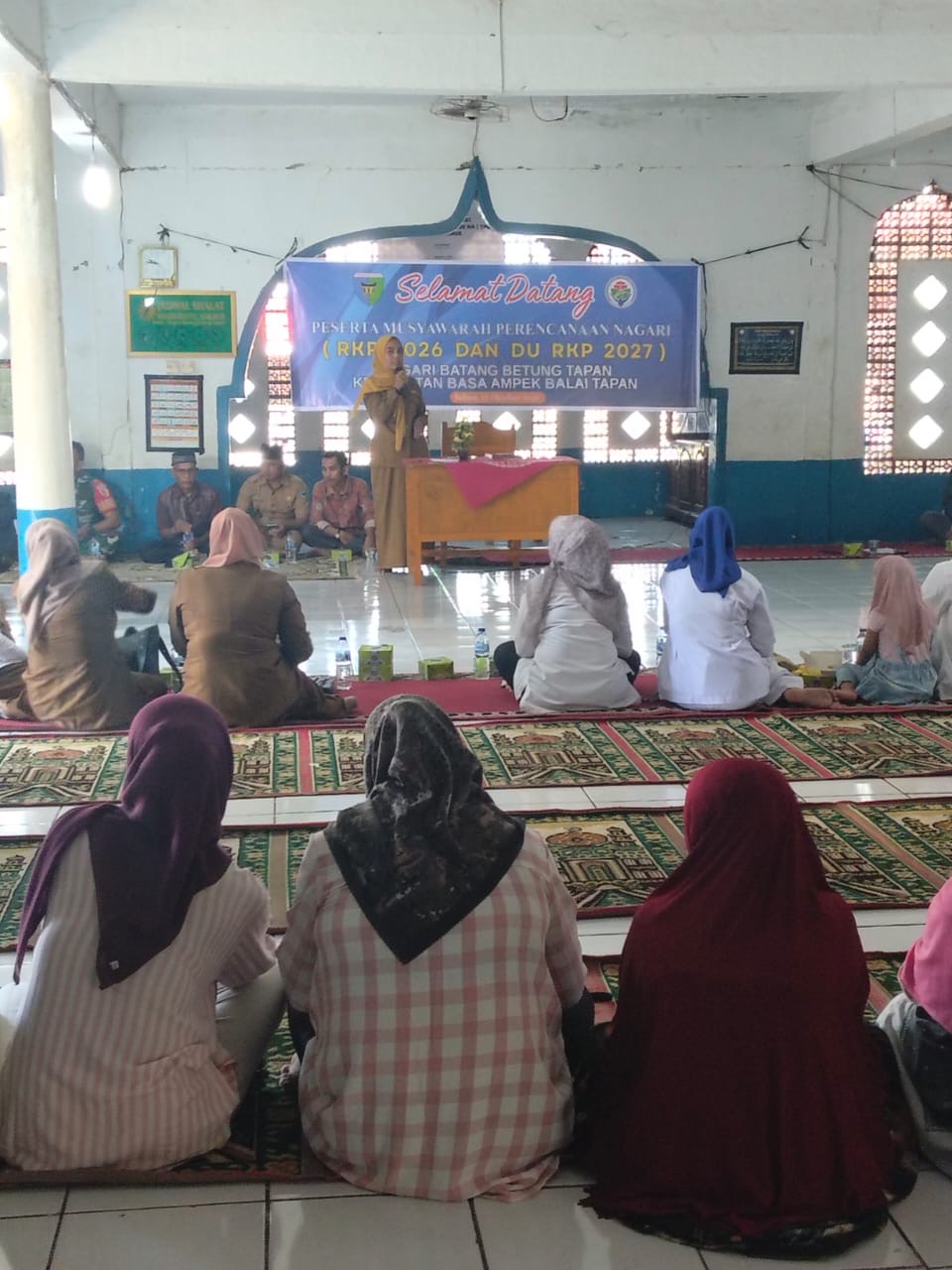 Musnag RKP 2026 dan DU RKP 2027 Nagari Batang Betung Tapan