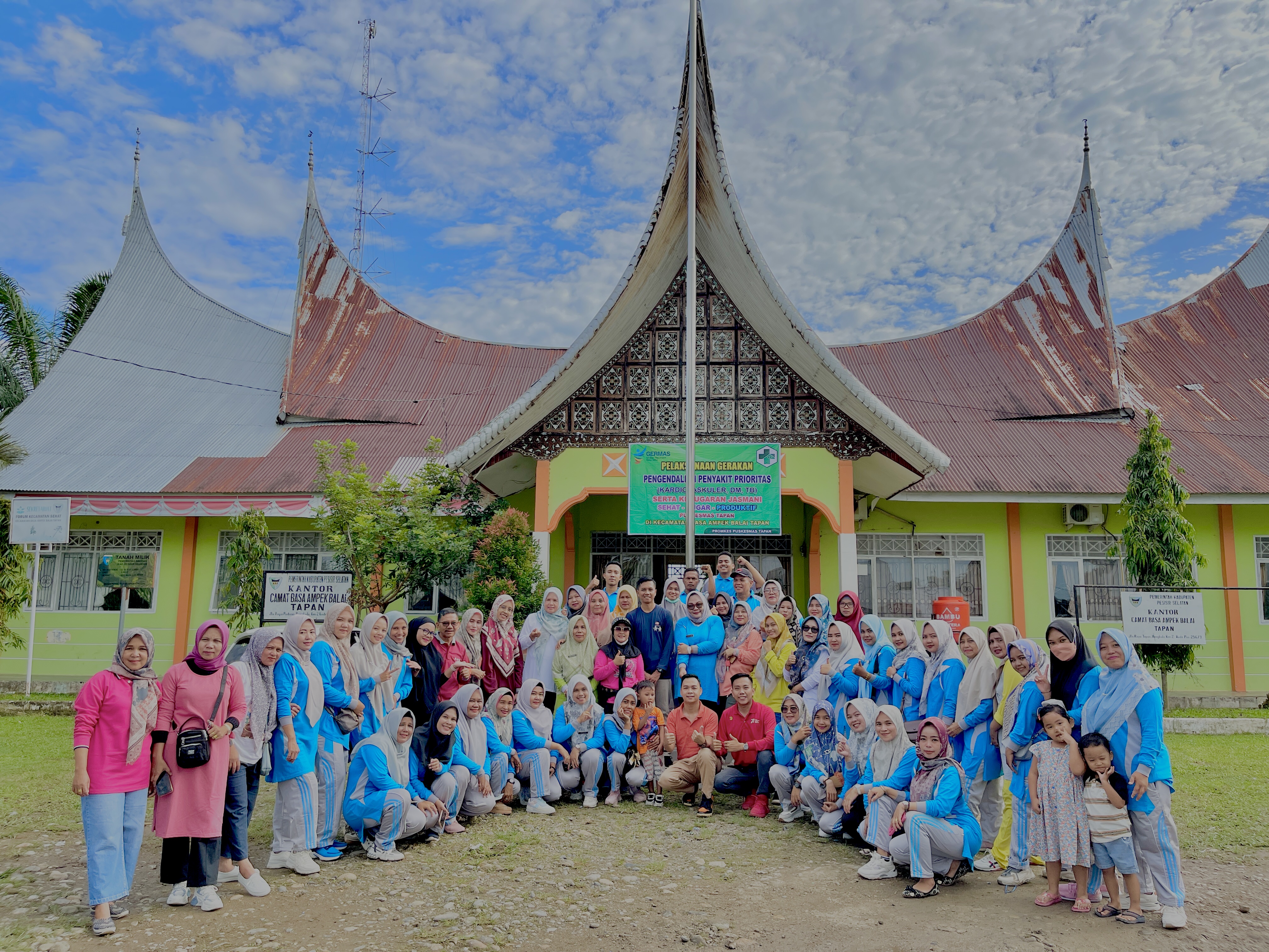 Pelaksanaan Kebugaran Jasmani dan Germas di Kecamatan Basa Ampek Balai Tapan