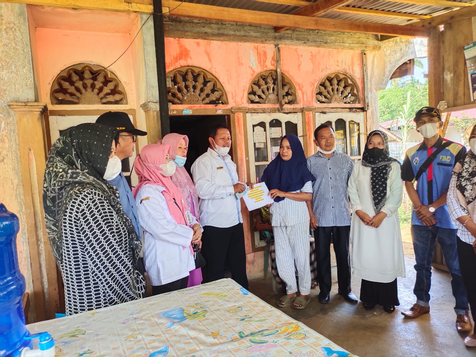 Pembagian BLT DD Nagari Ampang Tulak dan Pasar Tapan