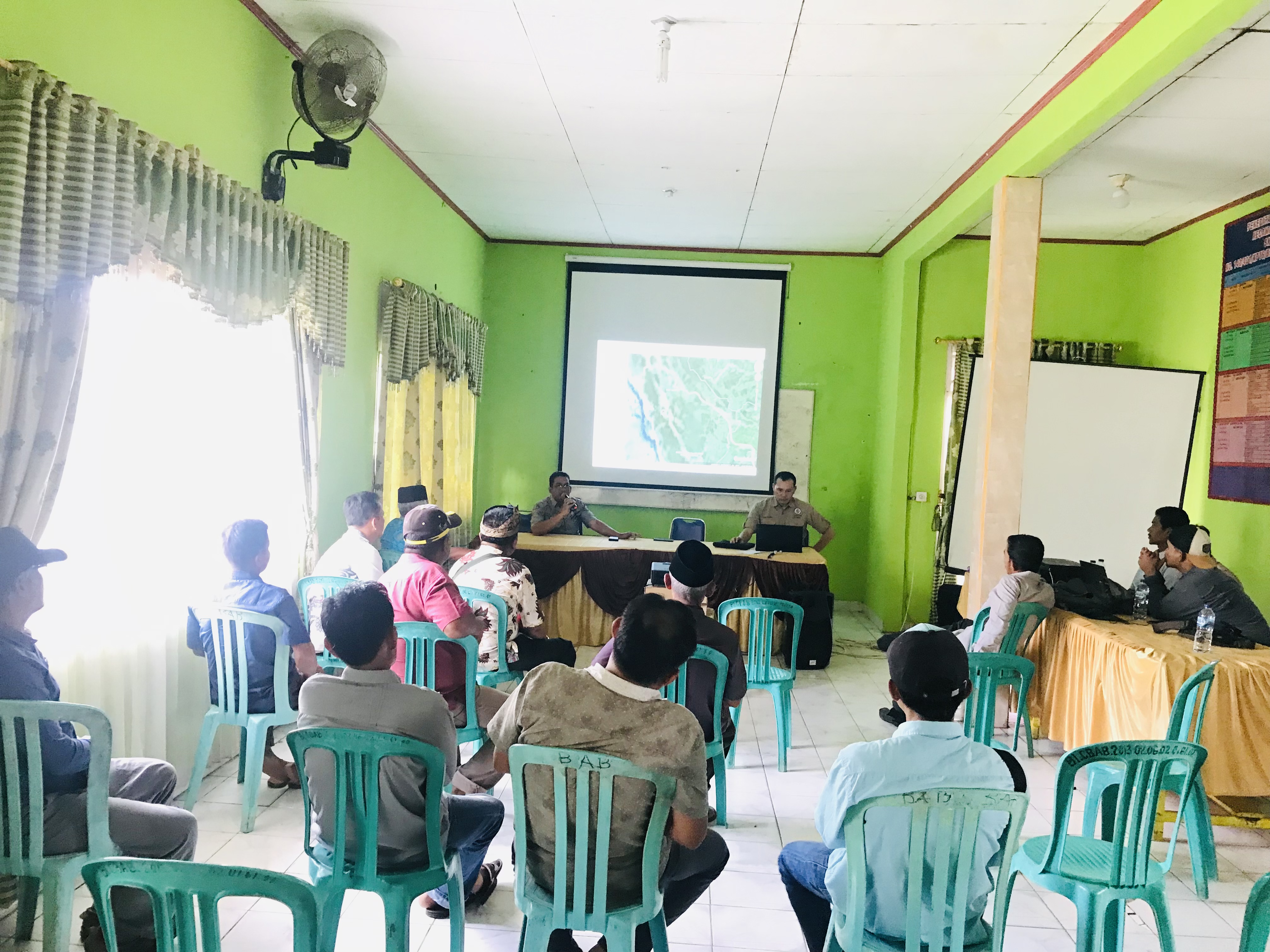 Rapat Penetapan Batas Adminitrasi Nagari se Kecamatan Basa Ampek Balai Tapan