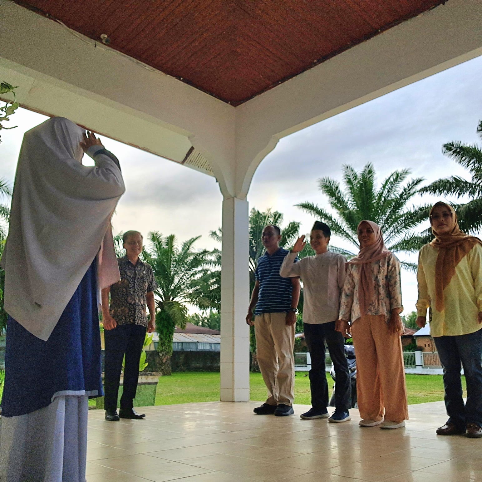 Apel Pagi Pegawai Kantor Kecamatan Basa Ampek Balai Tapan 14 Februari 2025