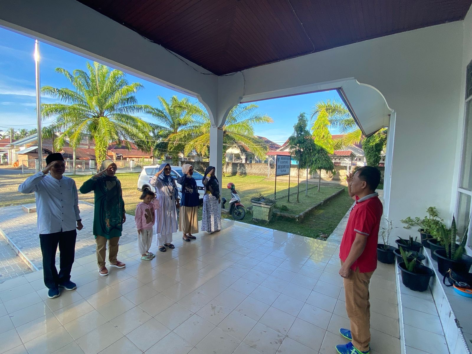 Apel Pagi Pegawai Kantor Kecamatan  25 April 2025