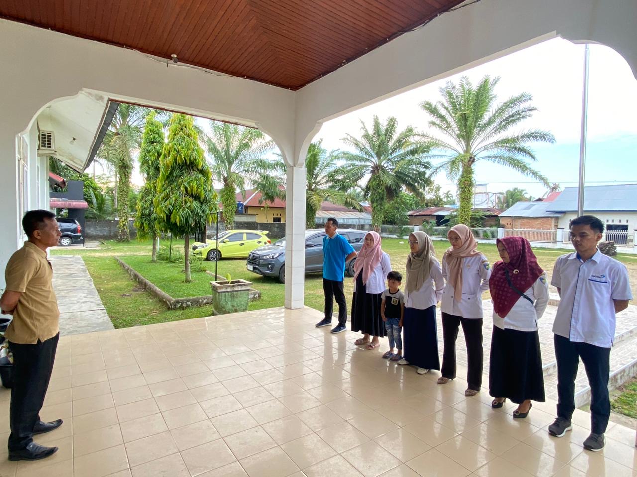 Apel Pagi Pegawai Kantor Kecamatan Basa Ampek Balai Tapan 04 Juni 2025