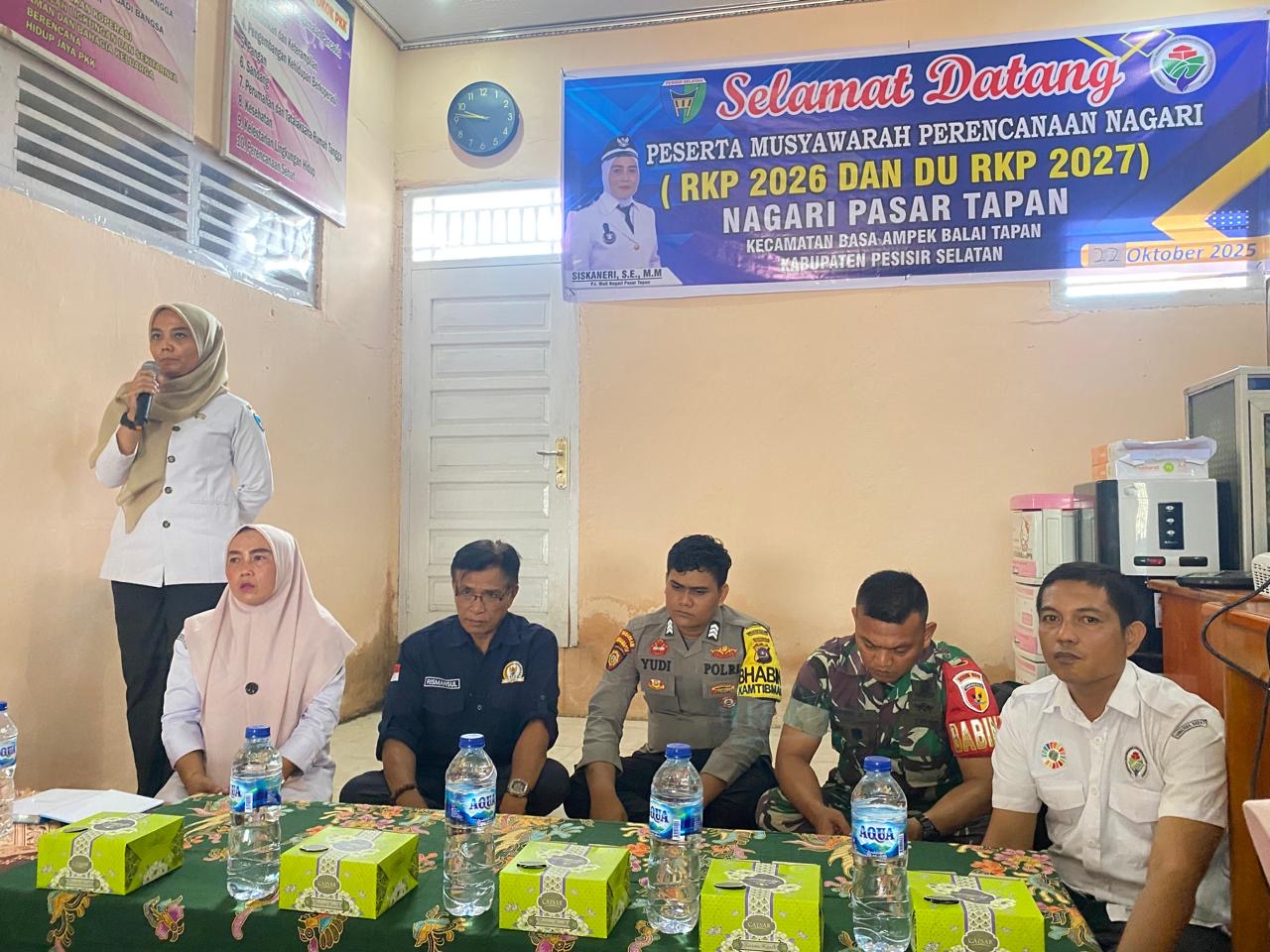 Musnag RKP 2026 dan DU RKP 2027 Nagari Pasar Tapan