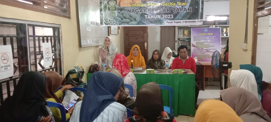 Pelatihan Tata Boga Olahan Serba Ikan Nagari Pasar Tapan