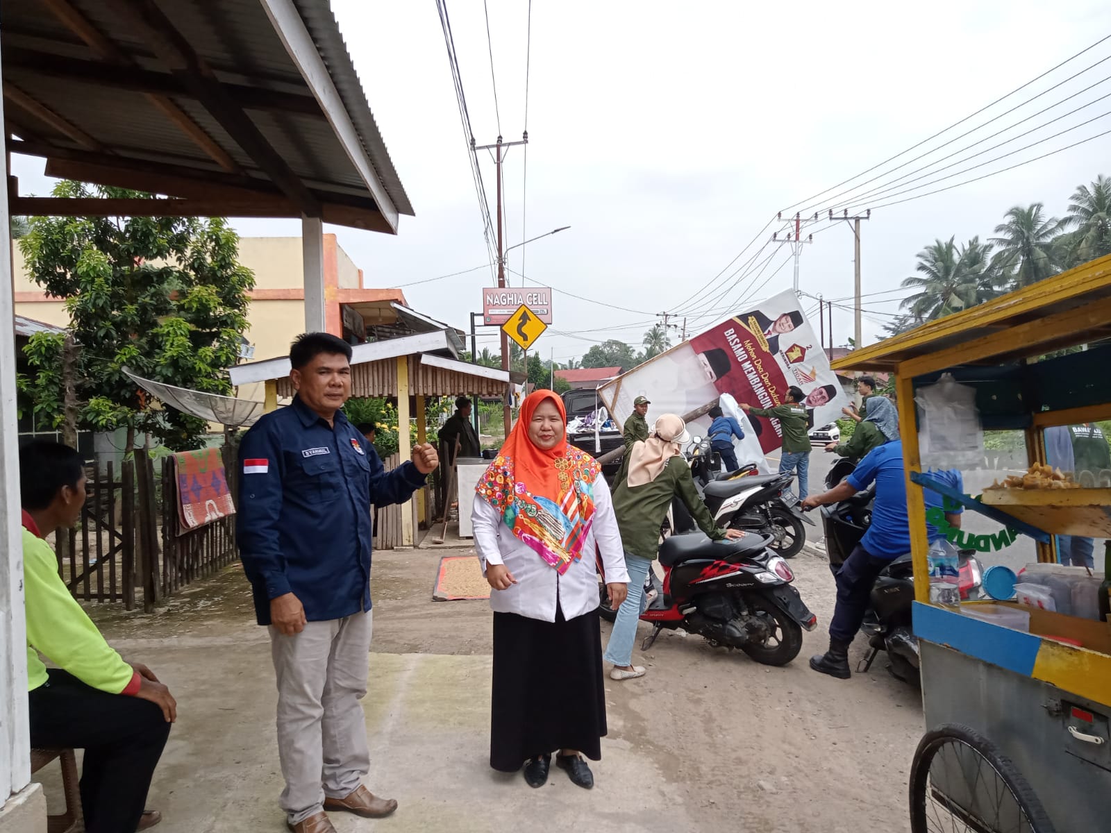 Penertiban APK di Lingkungan Kecamatan Basa Ampek Balai Tapan