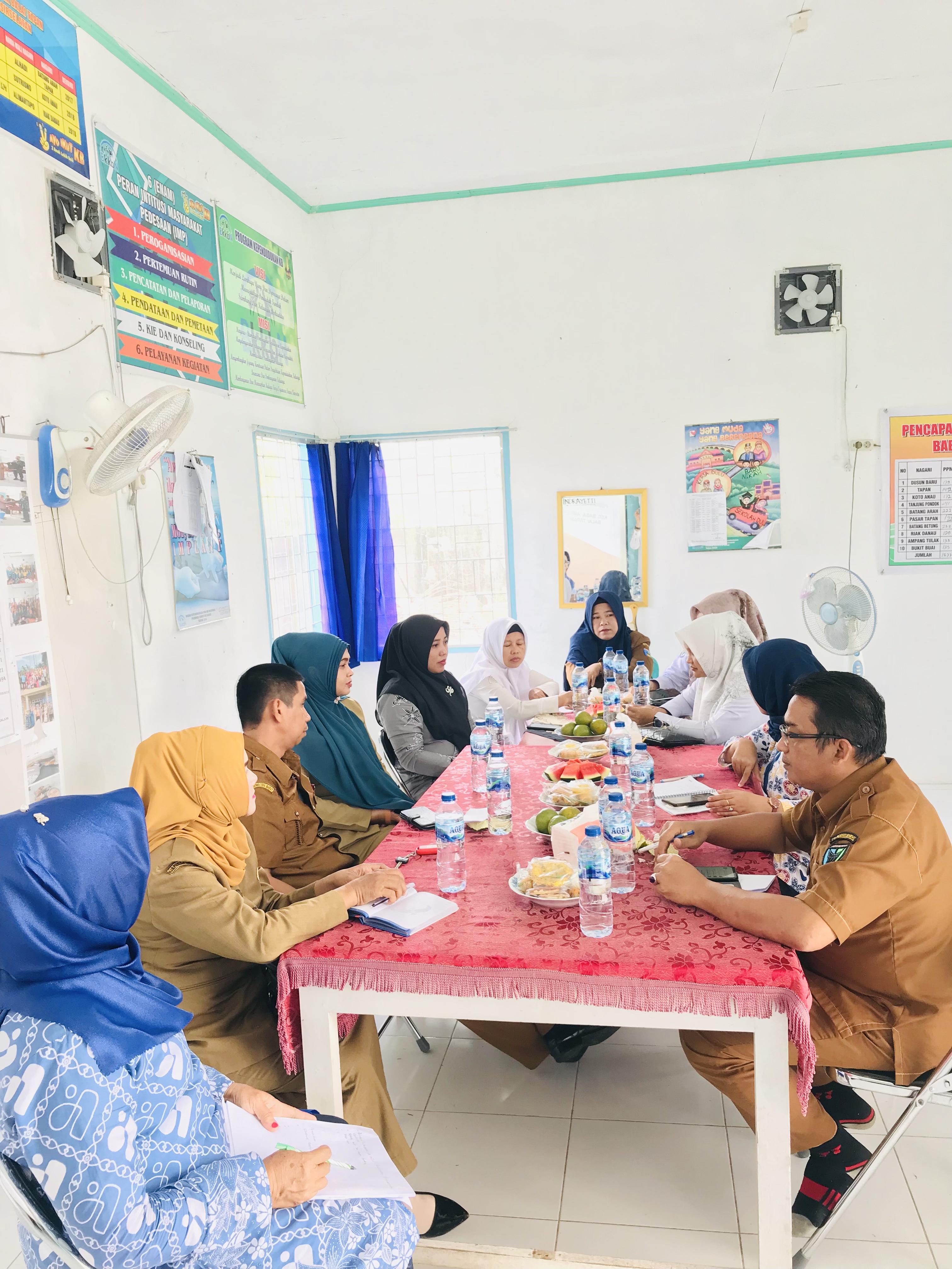 Camat Menghadiri Kegiatan Mini Loka Karya Tingkat Kecamatan Basa Ampek Balai Tapan