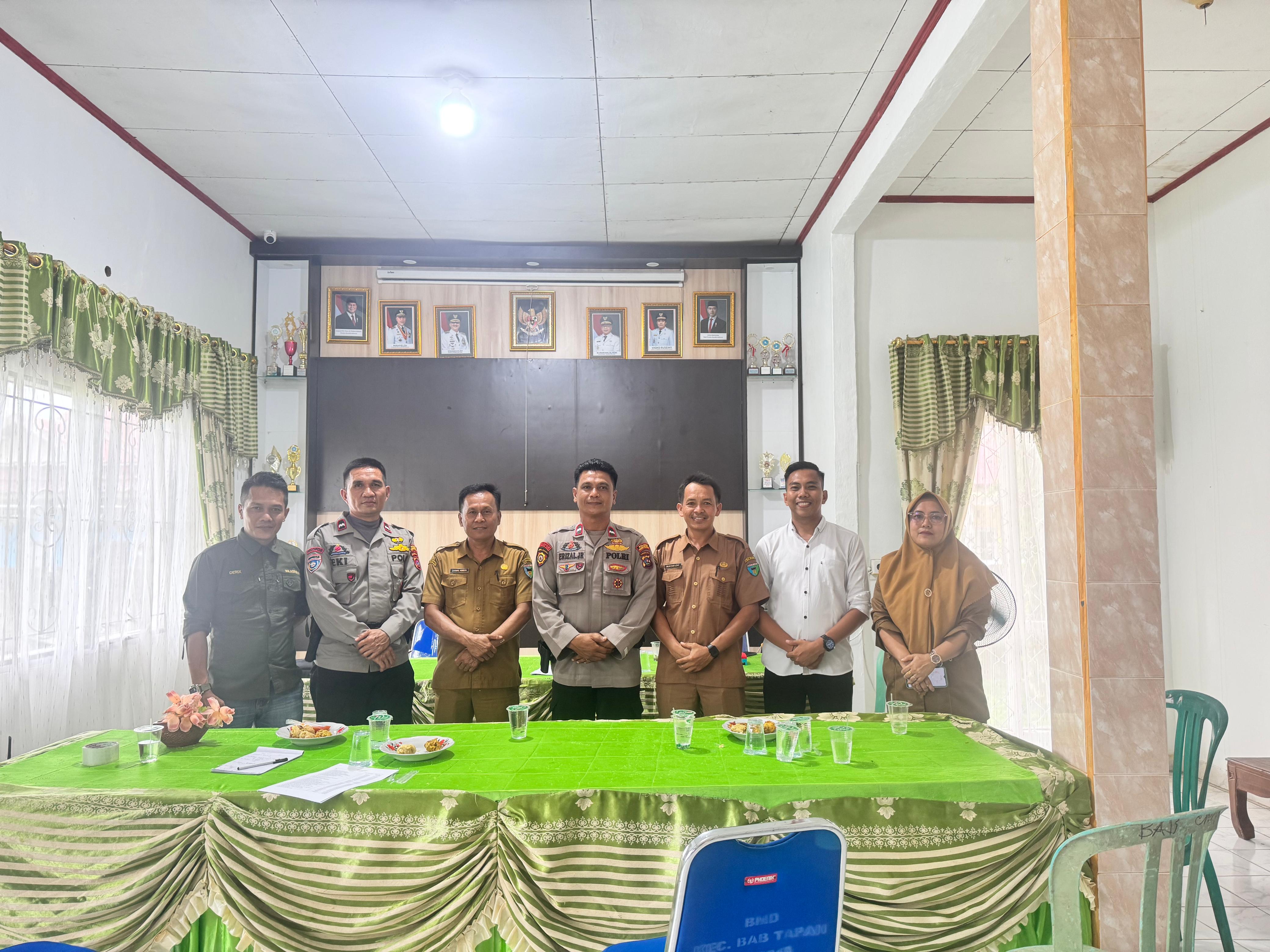 Rapat Koordinasi Pemilihan Anggota Paskibra Kecamatan Basa Ampek Balai Tapan