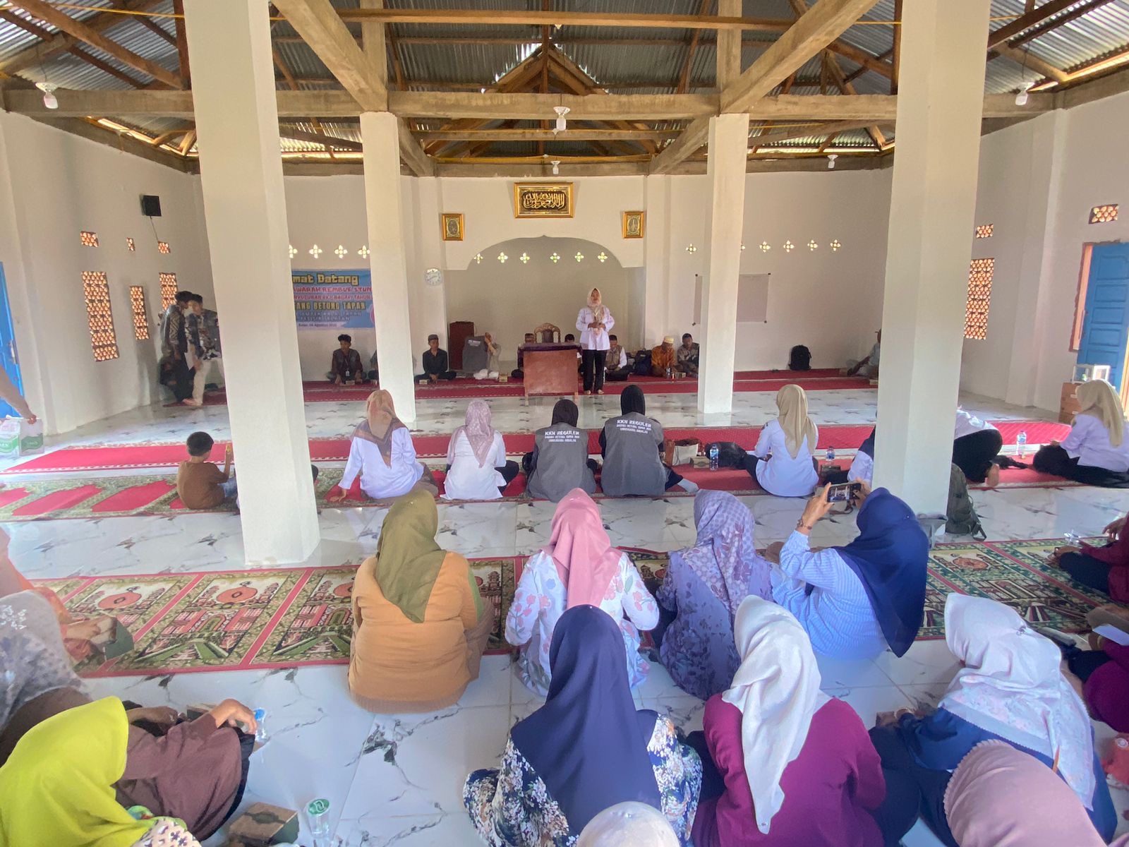 Kasi Ekobang Menghadiri Acara Rembuk Stunting di Nagari Batang Betung Tapan