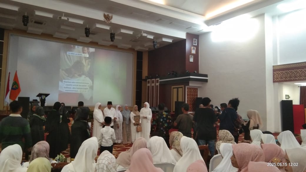 Kasi Kessos Menghadiri Aksi Peduli Palestina Di Gedung PCC Painan