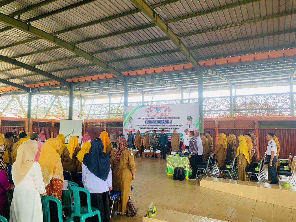 Musrenbang RKPD Kecamatan Basa Ampek Balai Tapan Tahun 2023