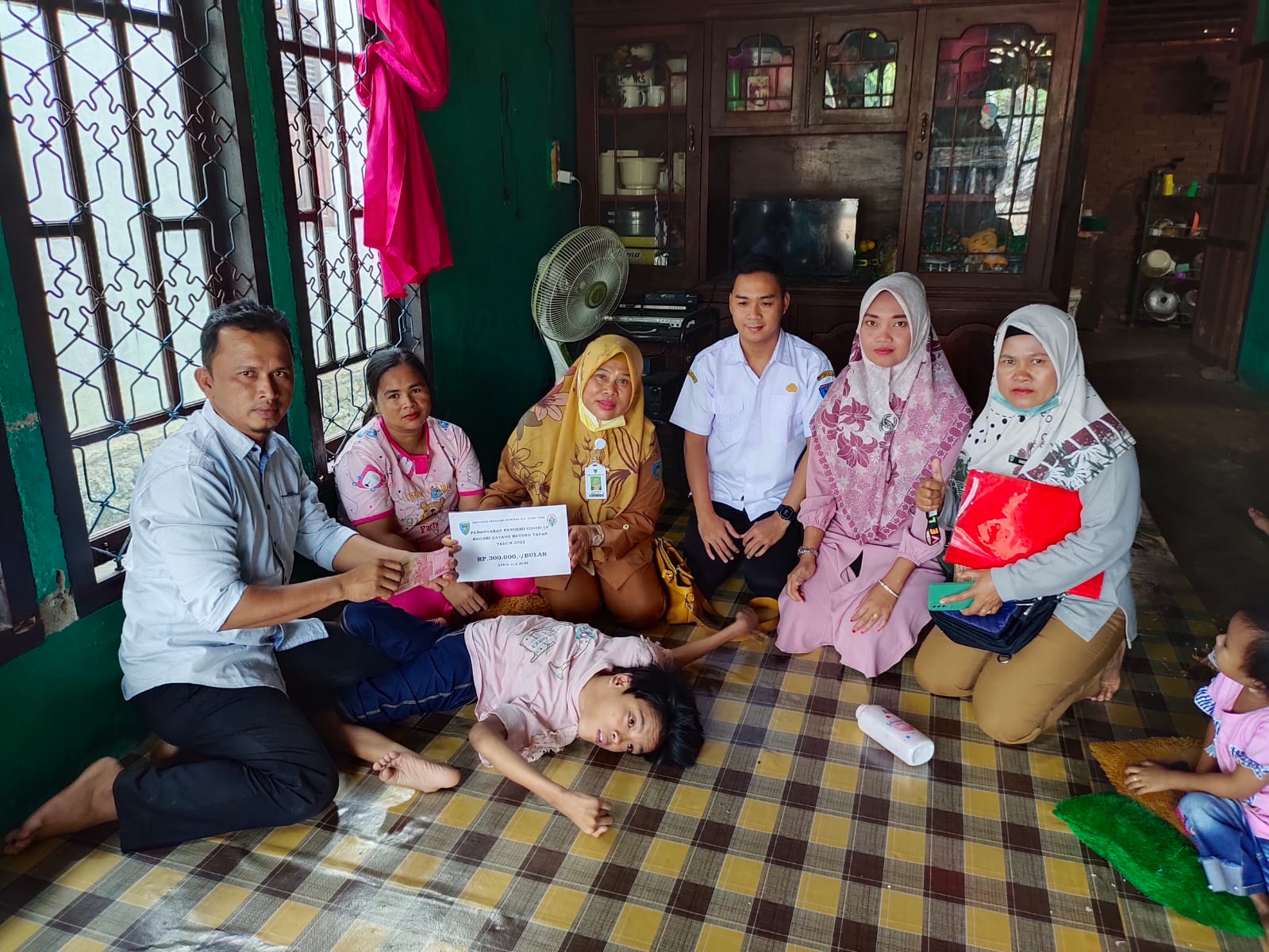 Penyaluran BLT Dana Desa Bulan April s.d Juni Nagari Batang Betung Tapan