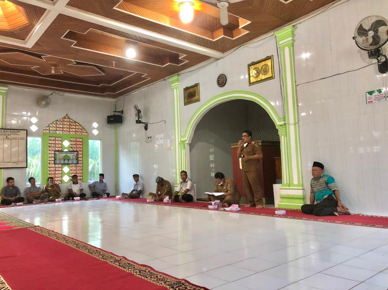 Camat menghadiri pembentukan Panitia Pemilihan BAMUS Nagari Ampang Tulak Tapan