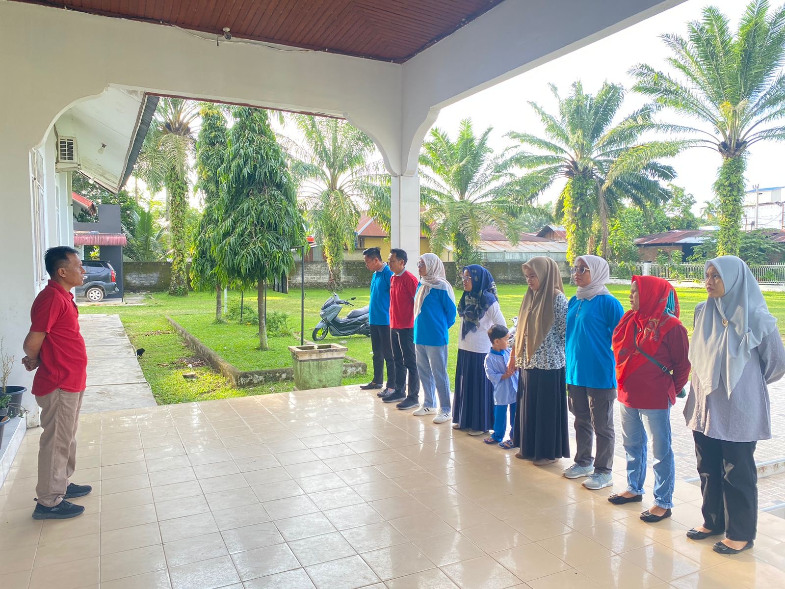 Apel Pagi Pegawai Kantor Kecamatan Basa Ampek Balai Tapan 1 Agustus 2025