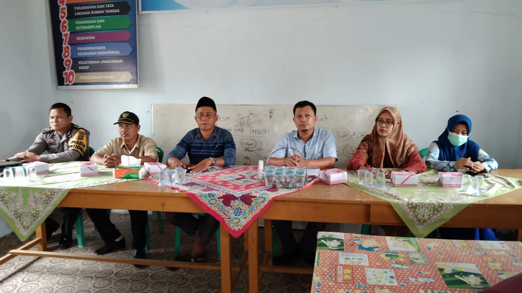 Rapat Pengendalian Inflasi Daerah di Nagari Koto Anau Tapan