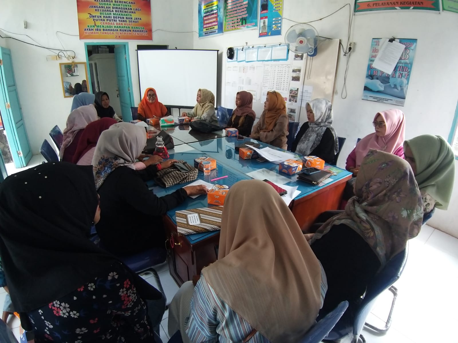 Kassi Kessos Menghadiri Kegiatan Mini Loka Karya Tingkat Kecamatan Basa Ampek Balai Tapan