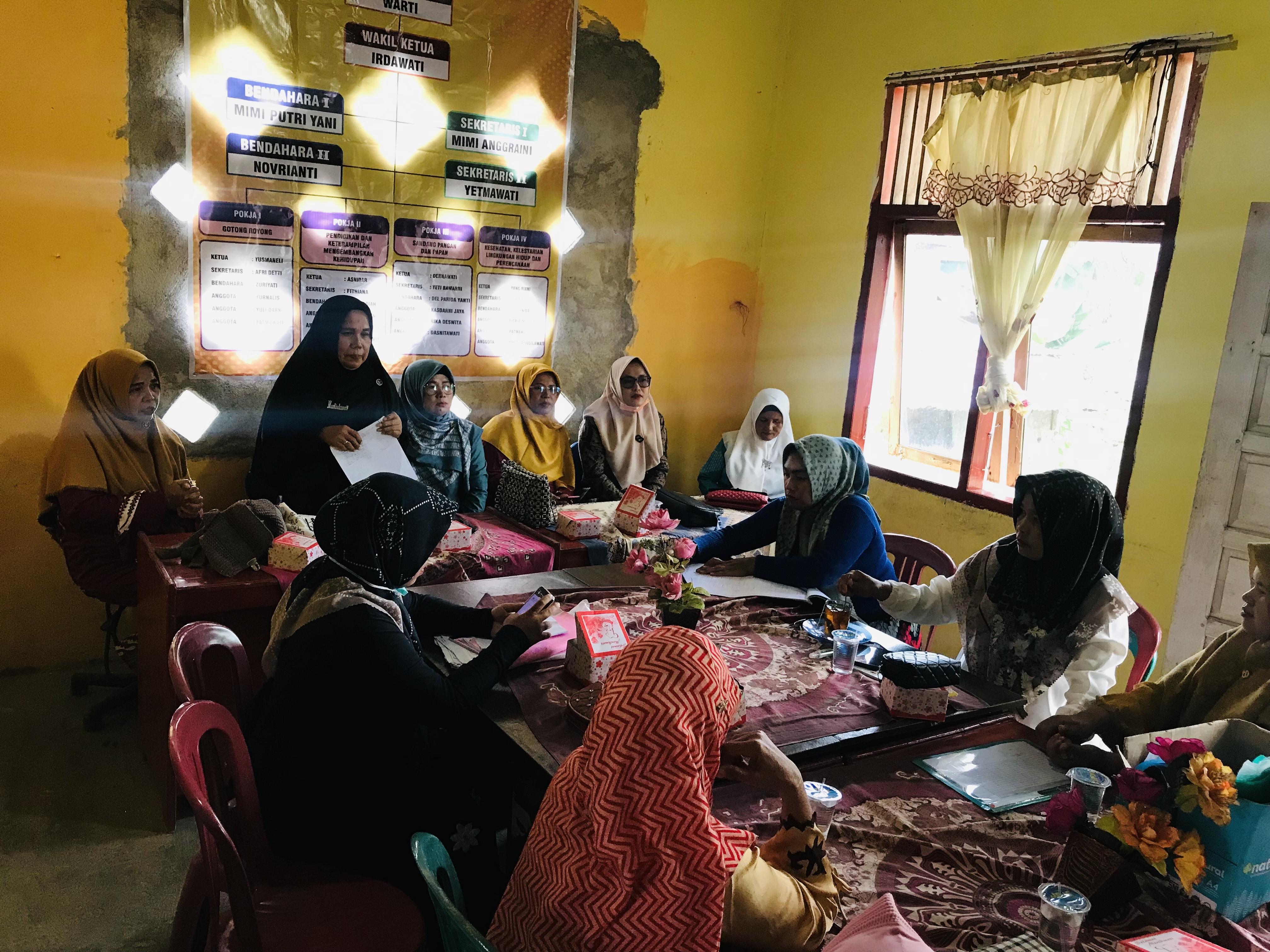 Rapat Persiapan Mengikuti lomba Gerak PKK Tingkat Kabupaten Pesisir Selatan Tahun 2022