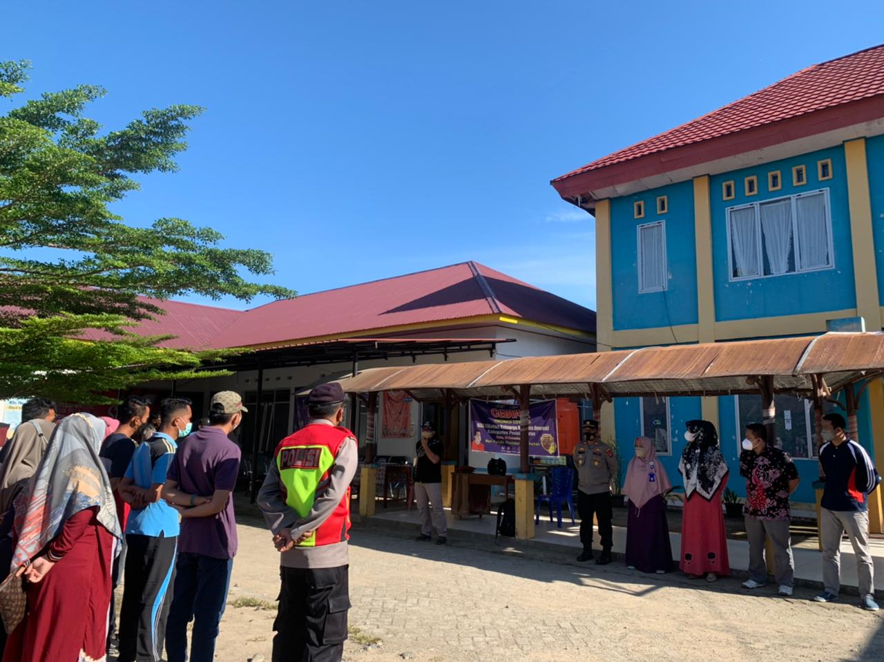 Apel Siaga Percepatan Vaksinasi di Kecamatan Basa Ampek Balai Tapan