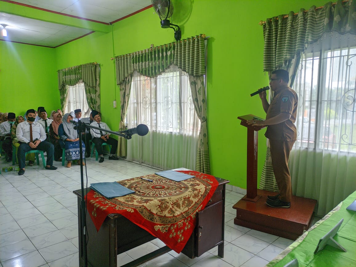 Camat Basa Ampek Balai Tapan menghadiri acara Pelantikan PPS se Kecamatan Basa Ampek Balai Tapan