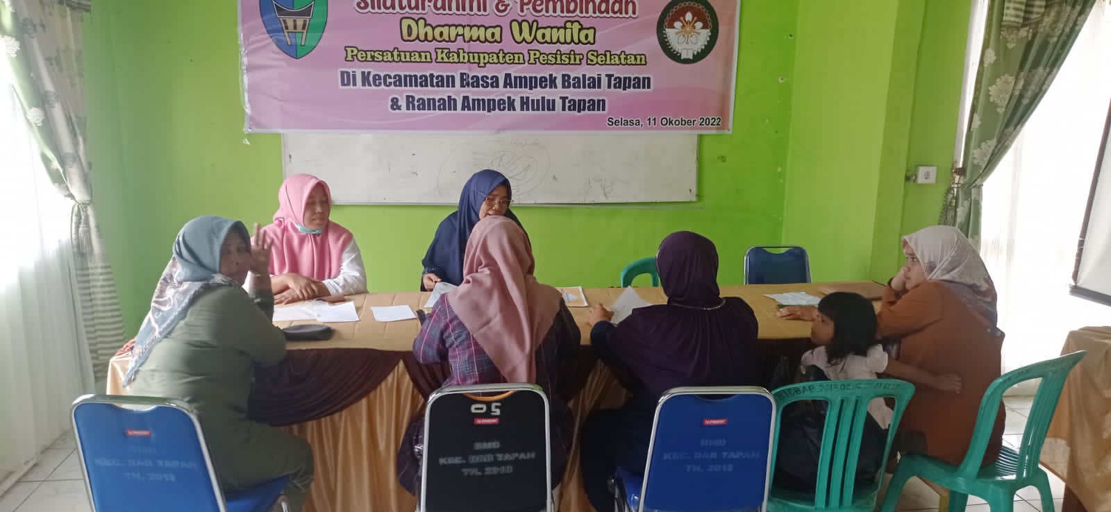 Pembinaan Pokja IV PKK Bukit Buai Tapan oleh Ketua Pokja IV PKK Kecamatan Basa Ampek Balai Tapan