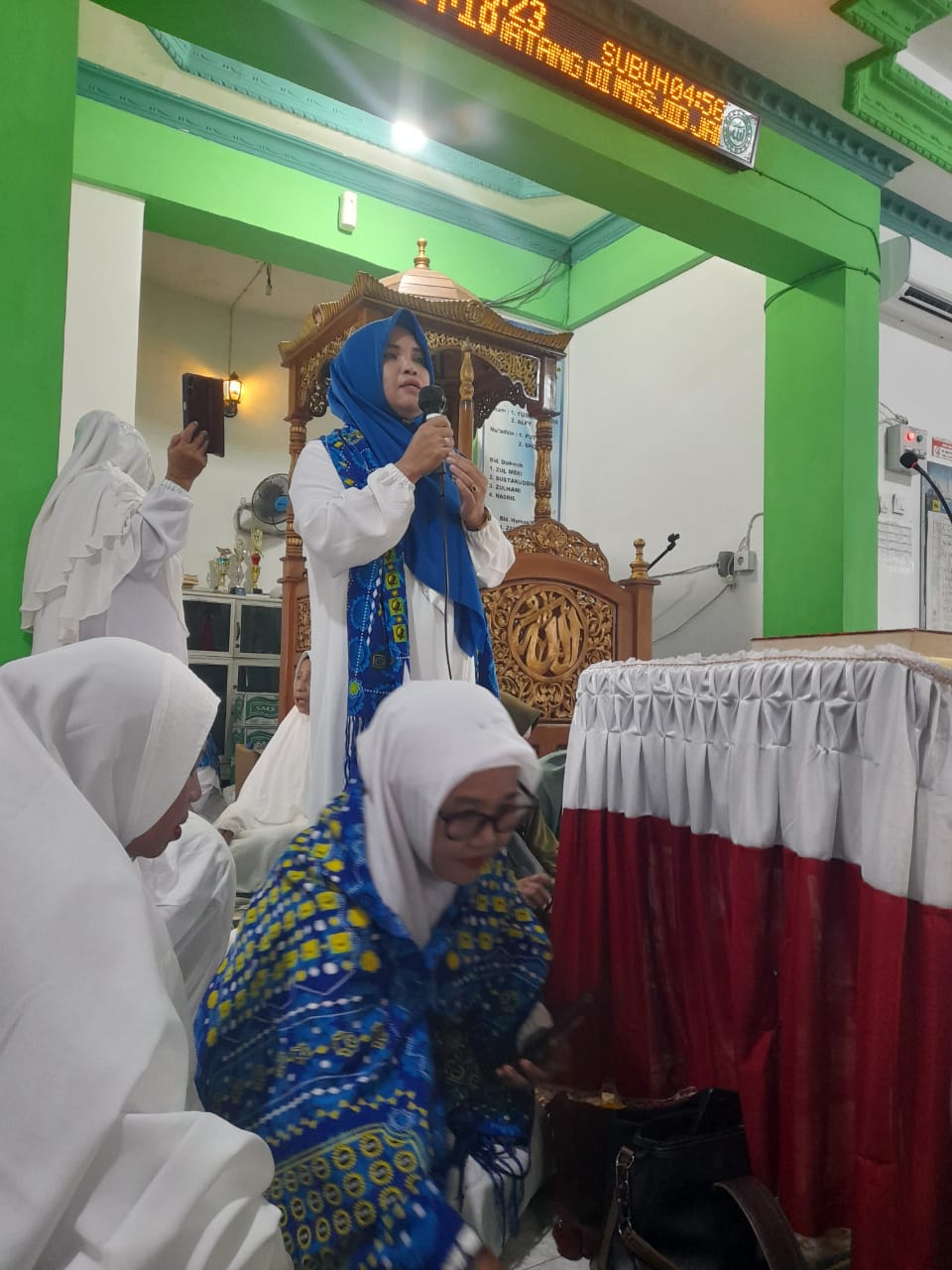 Camat Basa Ampek Balai Tapan Menghadiri acara BKMT Gabungan Bulan Juni 2024