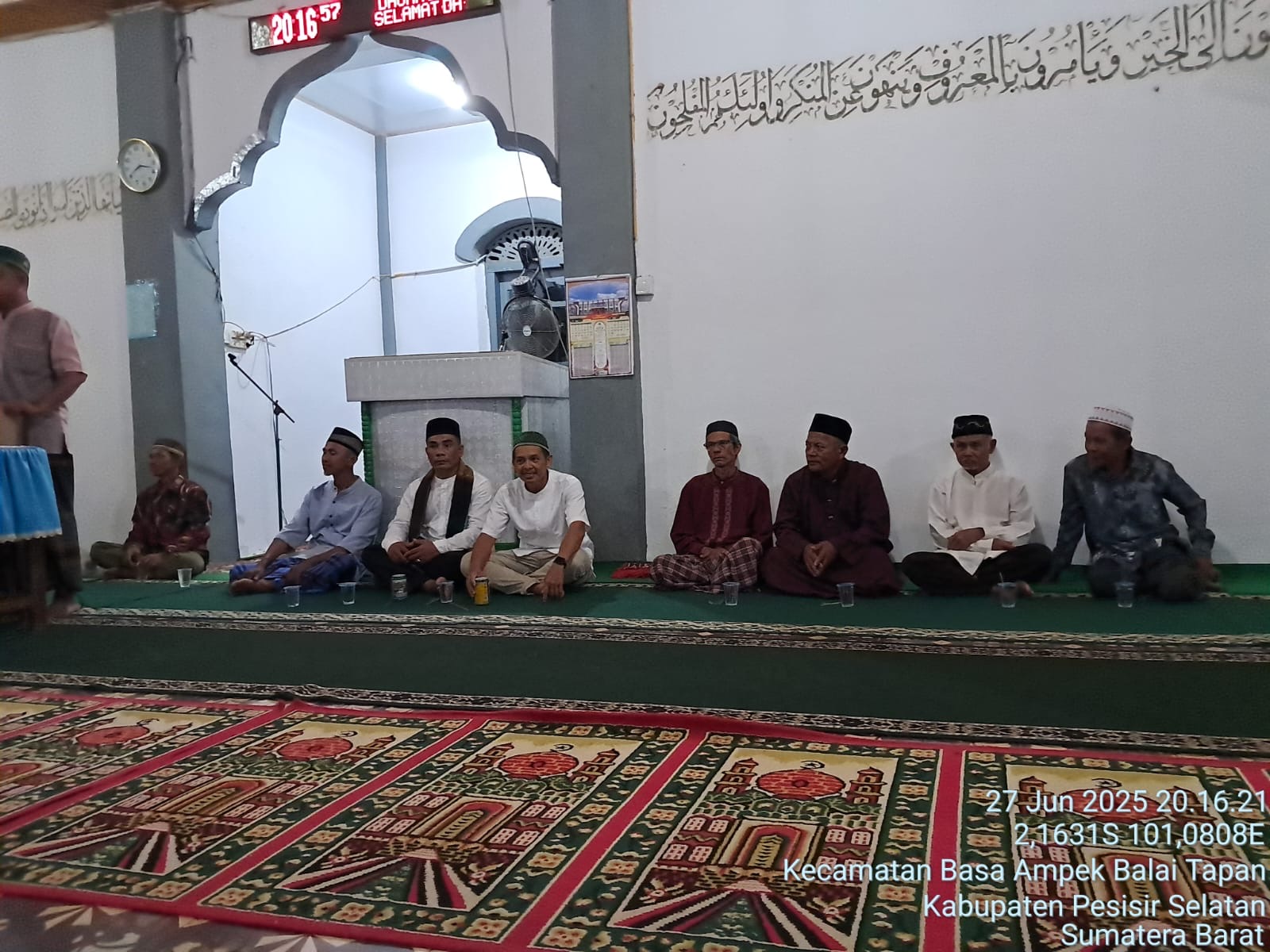 Pelaksanaan Dzikir bersama dalam rangka peringatan 1 Muharram 1447 H di Kecamatan Basa Ampek Balai T