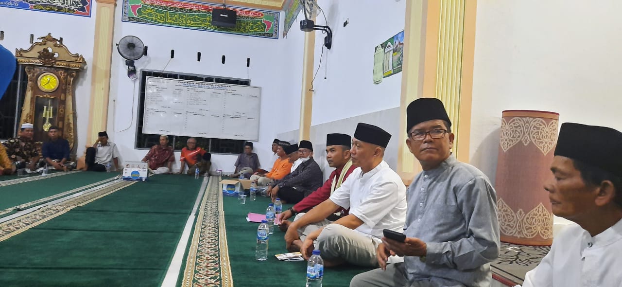 Kunjungan Tim Safari Ramadhan ke Mesjid Baitul Makmur Nagari Batang Betung Tapan